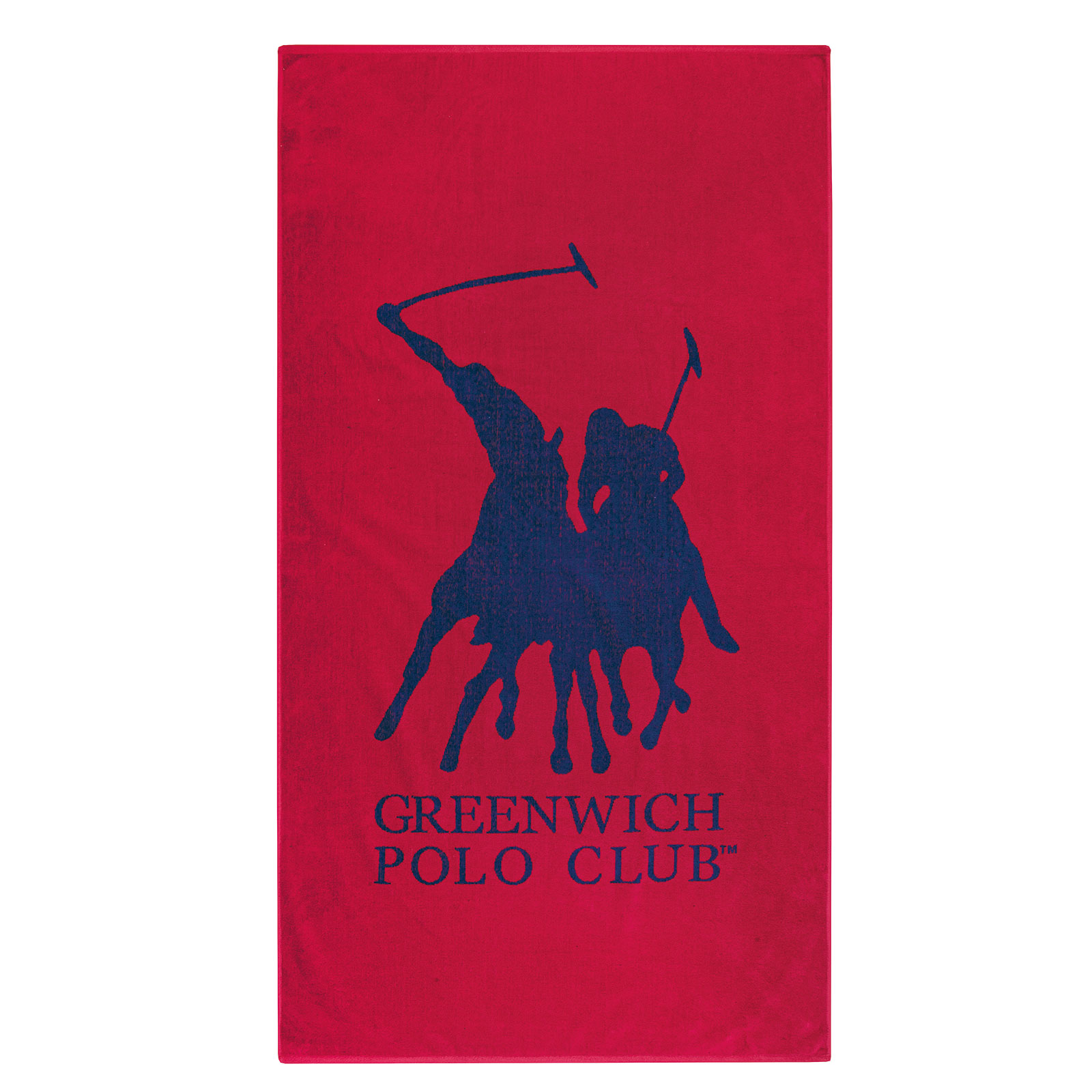 Πετσέτα Θαλάσσης Βαμβακερή 90×170εκ. Essential 3595 Greenwich Polo Club (Ύφασμα: Βαμβάκι 100%, Χρώμα: Κόκκινο) – Greenwich Polo Club – 267901703595