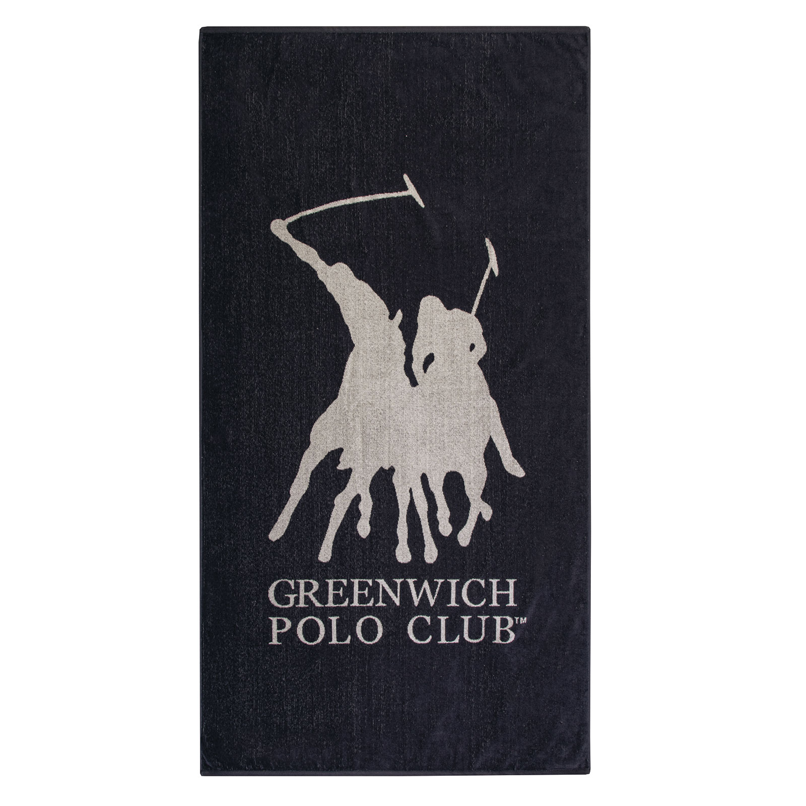 Πετσέτα Θαλάσσης Βαμβακερή 90×170εκ. Essential 3597 Greenwich Polo Club (Ύφασμα: Βαμβάκι 100%, Χρώμα: Μαύρο) – Greenwich Polo Club – 267901703597