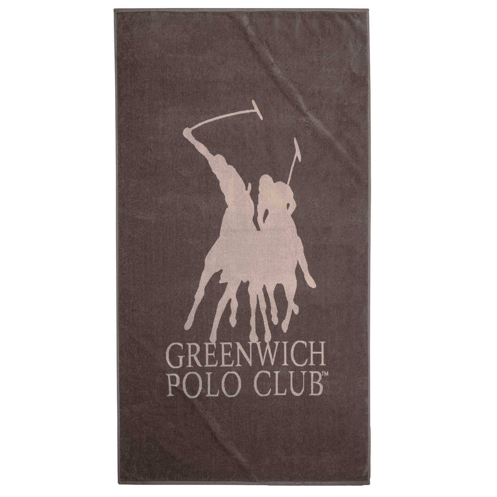 Πετσέτα Θαλάσσης Βαμβακερή 90×170εκ. Essential 3786 Καφέ Greenwich Polo Club (Ύφασμα: Βαμβάκι 100%, Χρώμα: Καφέ) – Greenwich Polo Club – 267901703786