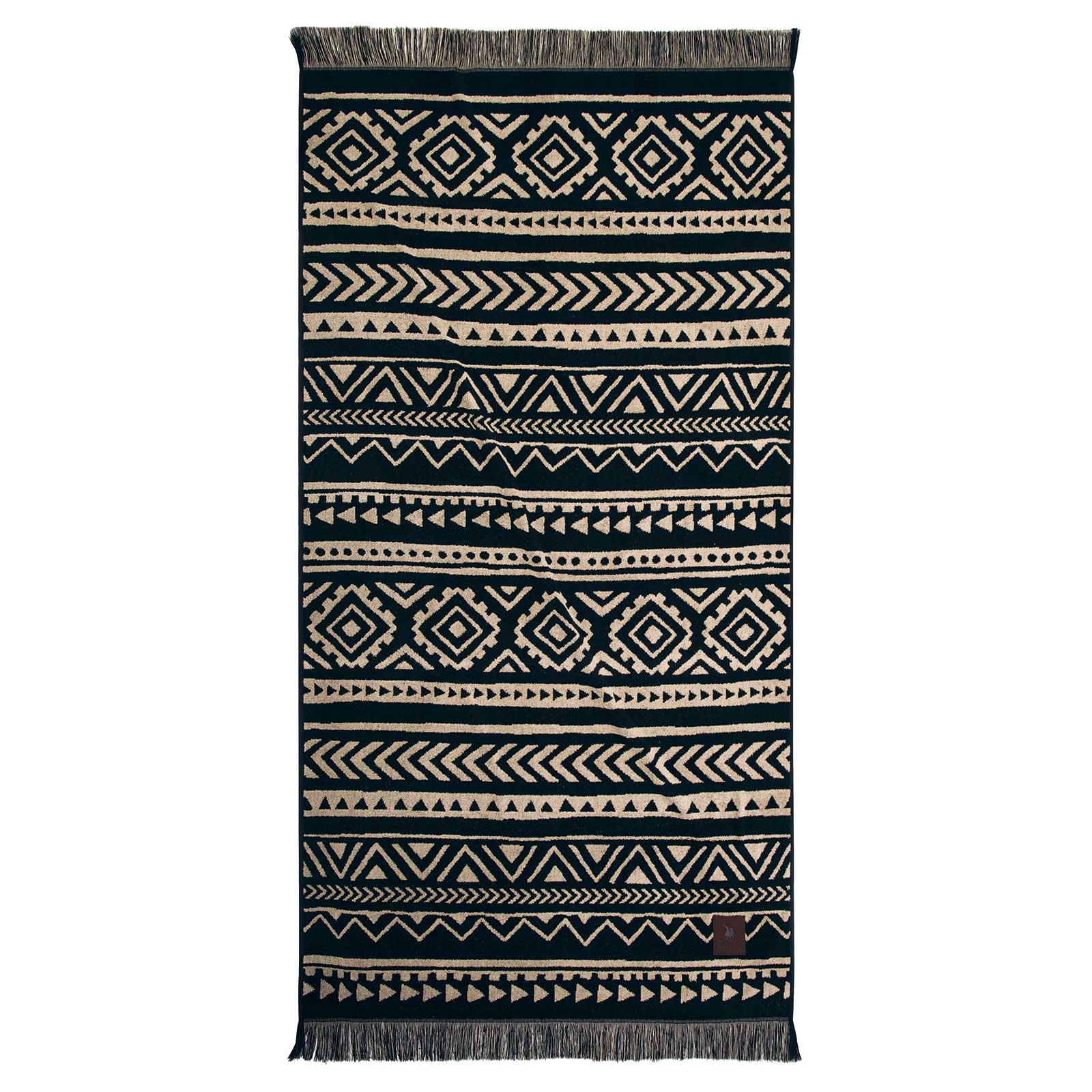 Πετσέτα Θαλάσσης Βαμβακερή 90x170εκ. Essential 3829 Γκρ