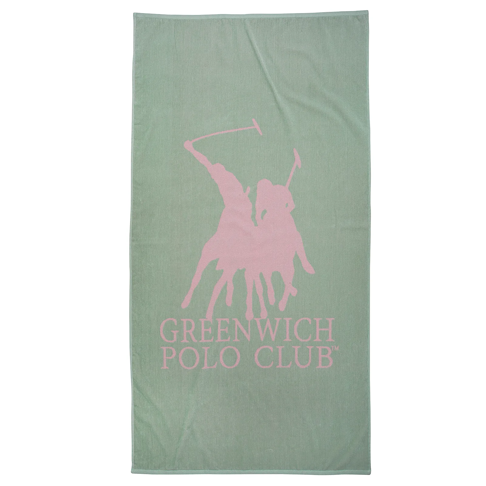 Πετσέτα Θαλάσσης Βαμβακερή 90×170εκ. Essential 3850 Μέντα-Ροζ Greenwich Polo Club (Ύφασμα: Βαμβάκι 100%, Χρώμα: Ροζ) – Greenwich Polo Club – 267901703850