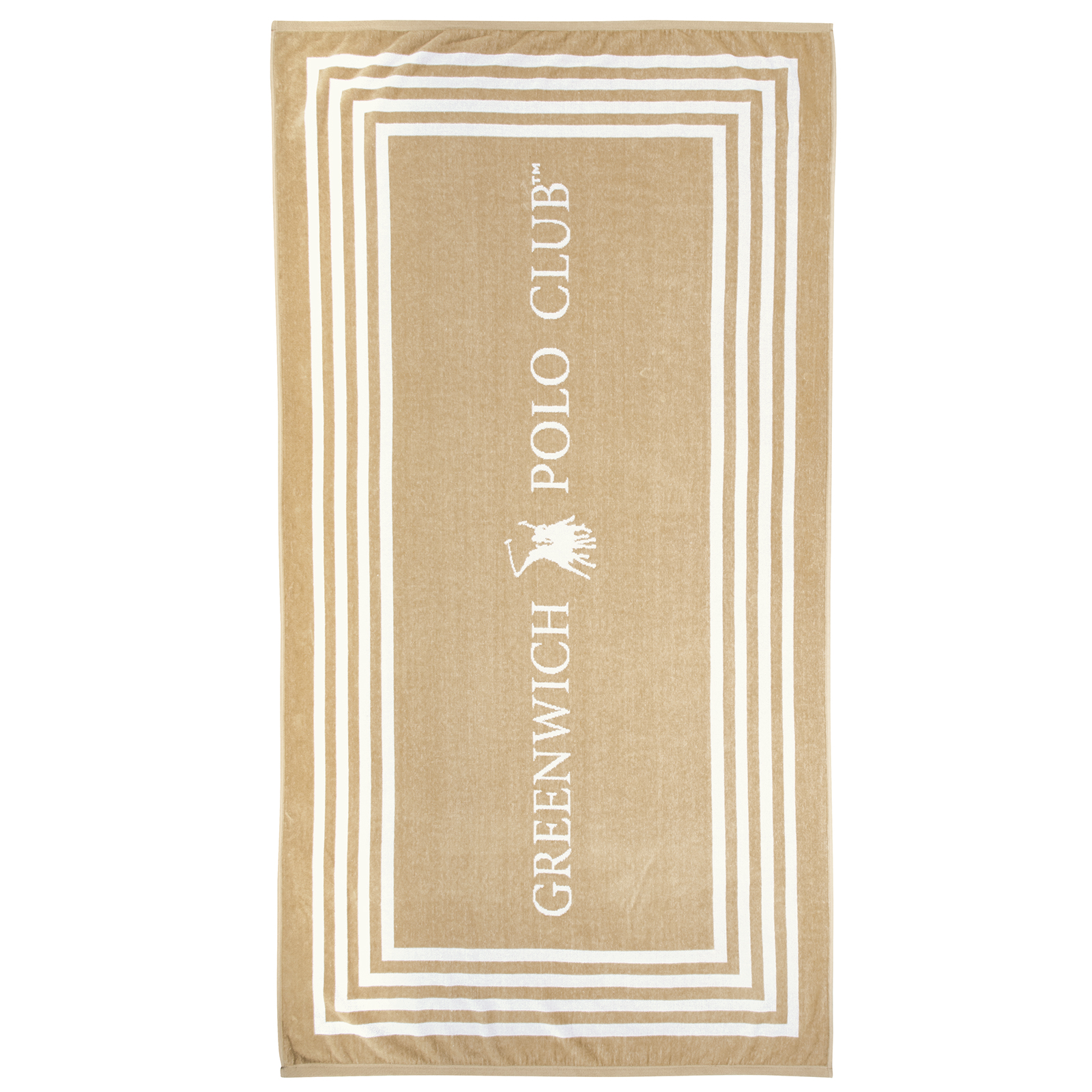 Greenwich Polo Club - ΣΗΜΑΝΤΙΚΟ: Σε περίπτωση διαφοράς τιμής από το κατάστημα ισχύει παντα και μόνο η τιμή του καταστήματος Πετσέτα Θαλάσσης Βαμβακερή 90x170εκ. Essential 4053 Λευ