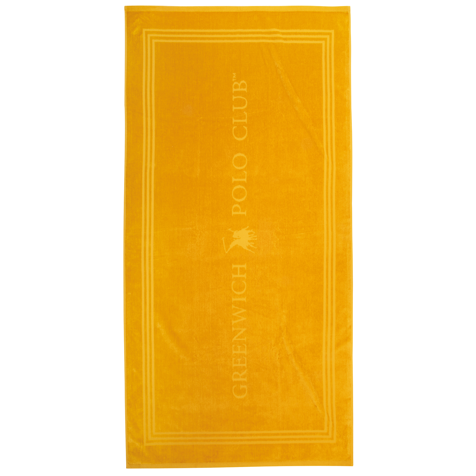 Πετσέτα Θαλάσσης Βαμβακερή 90x170εκ. Essential 4065 Κίτρινη Greenwich Polo Club (Ύφασμα: Βαμβάκι 100%, Χρώμα: Κίτρινο ) - Greenwich Polo Club - 267901704065