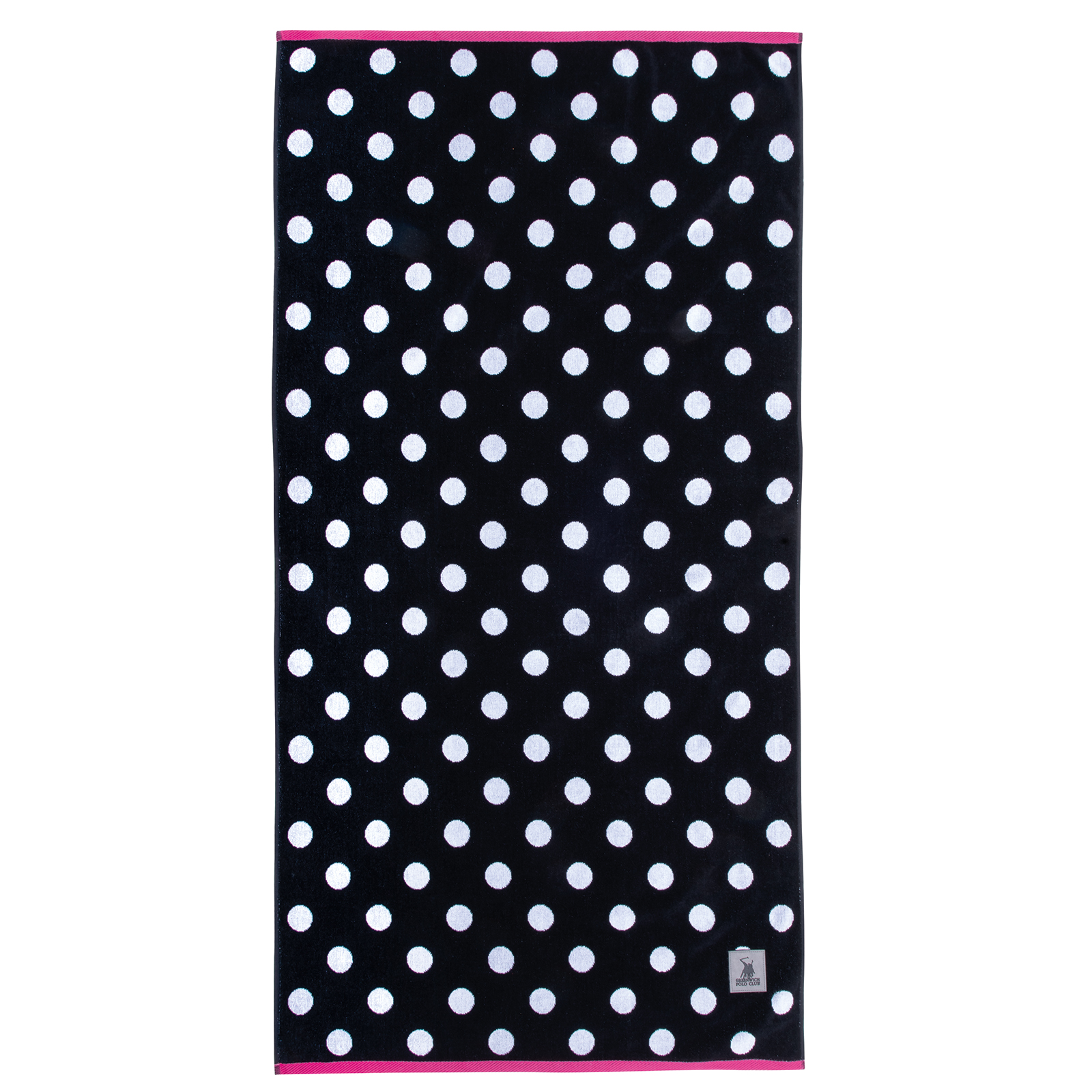 Greenwich Polo Club - ΣΗΜΑΝΤΙΚΟ: Σε περίπτωση διαφοράς τιμής από το κατάστημα ισχύει παντα και μόνο η τιμή του καταστήματος Πετσέτα Θαλάσσης Βαμβακερή 90x170εκ. Essential 4068 Μαύ