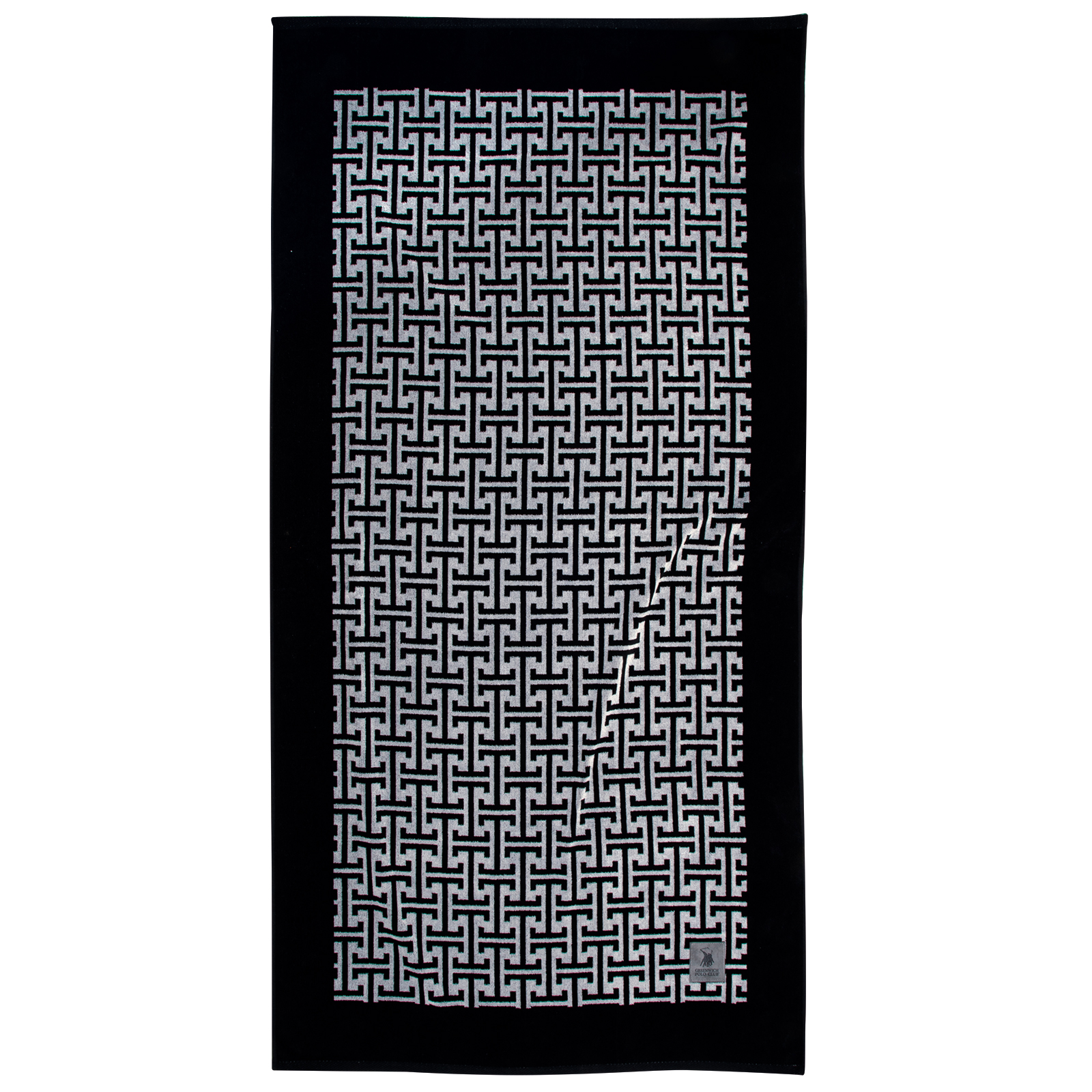 Πετσέτα Θαλάσσης Βαμβακερή 90x180εκ. Essential 4005 Μαύ