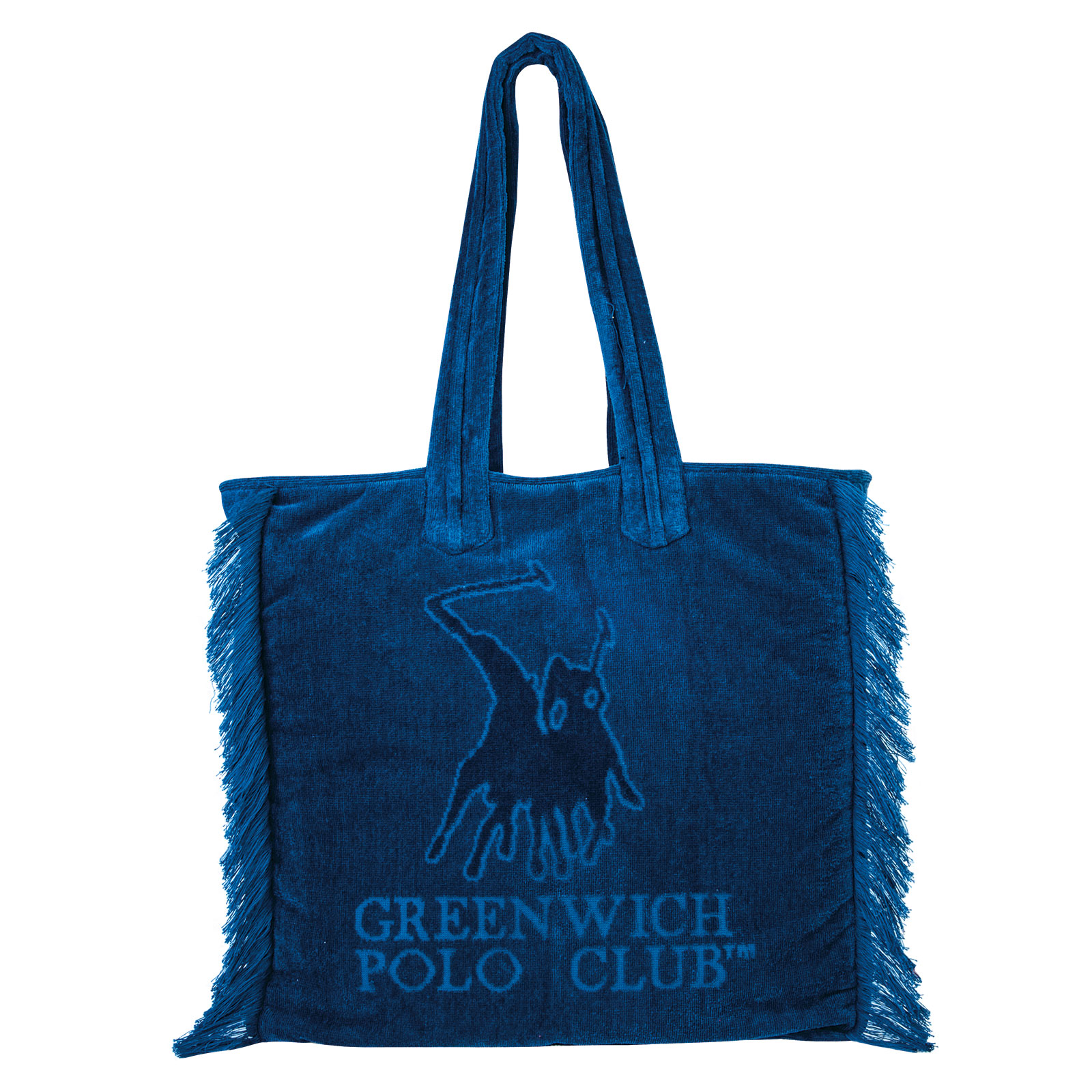Greenwich Polo Club Τσάντα Θαλάσσης Βαμβακερή 42x45εκ. Essential 3620 Greenwich Polo Club (Ύφασμα: Βαμβάκι 100%, Χρώμα: Μπλε) - Greenwich Polo Club - 268424503620