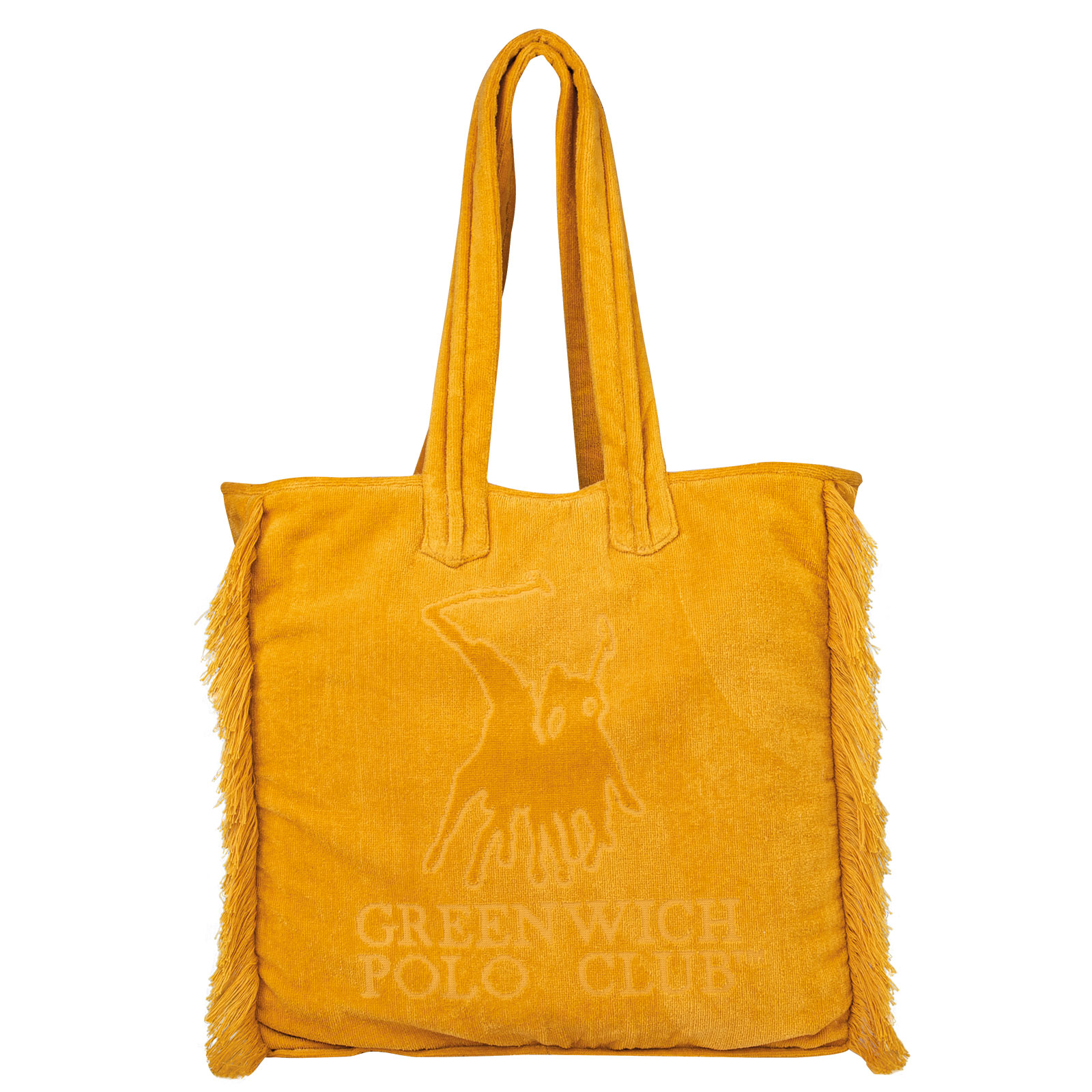 Greenwich Polo Club Τσάντα Θαλάσσης Βαμβακερή 42x45εκ. Essential 3626 Greenwich Polo Club (Ύφασμα: Βαμβάκι 100%, Χρώμα: Ώχρα) - Greenwich Polo Club - 268424503626