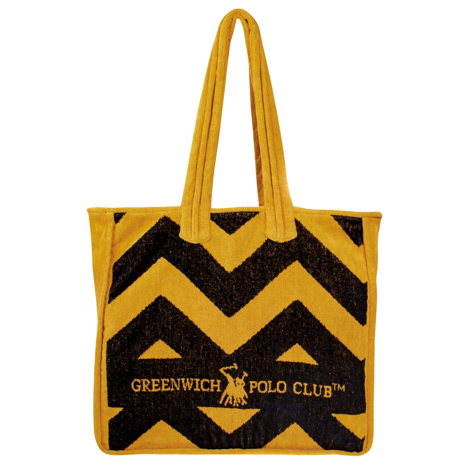 Greenwich Polo Club Τσάντα Θαλάσσης Βαμβακερή 42x45εκ. Essential 3650 Greenwich Polo Club (Ύφασμα: Βαμβάκι 100%, Χρώμα: Μαύρο) - Greenwich Polo Club - 268424503650