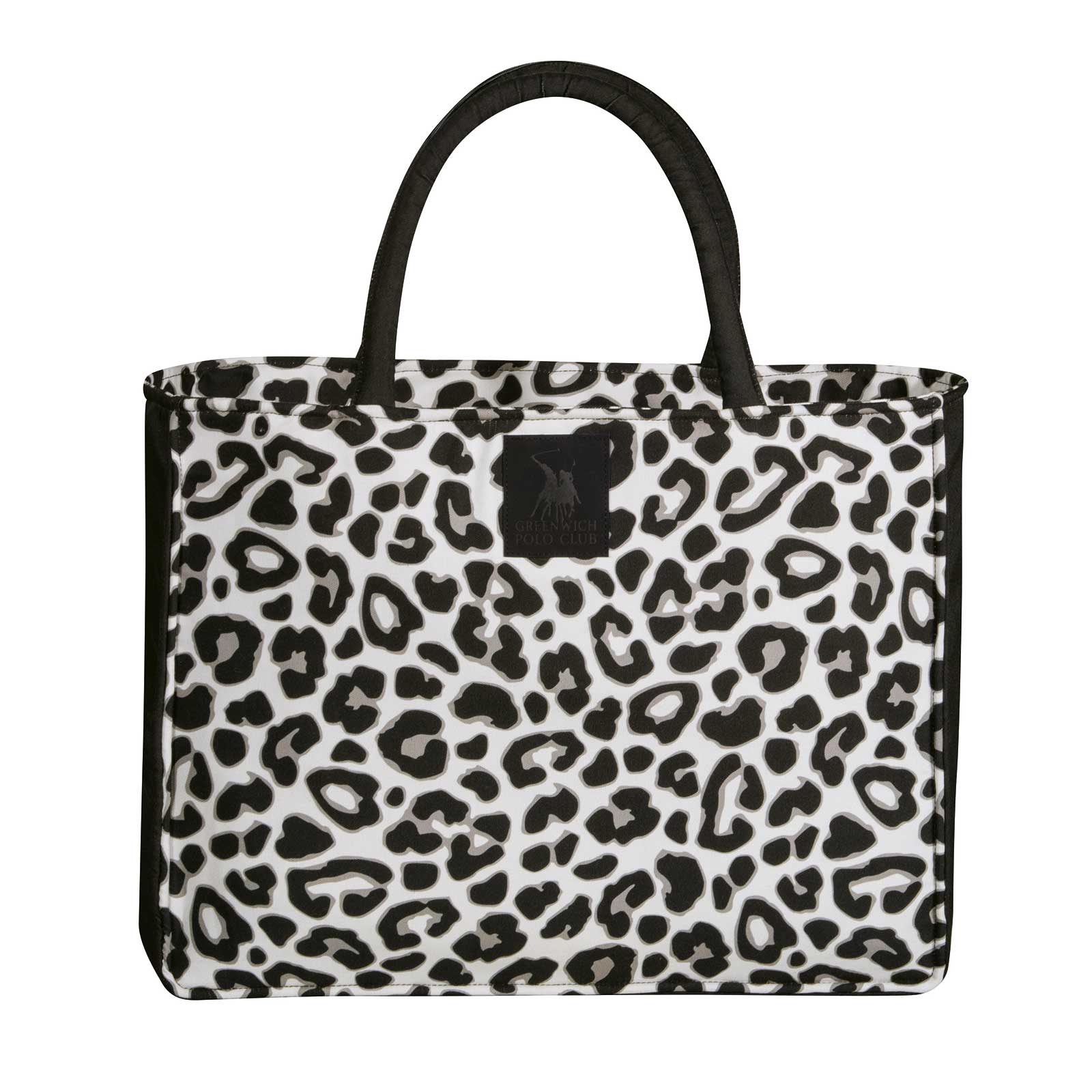 Τσάντα Θαλάσσης Polyester 46x36εκ. Essential 4036 Μαύρη-Taupe Greenwich Polo Club (Ύφασμα: Polyester, Χρώμα: Μαύρο) - Greenwich Polo Club - 268463604036