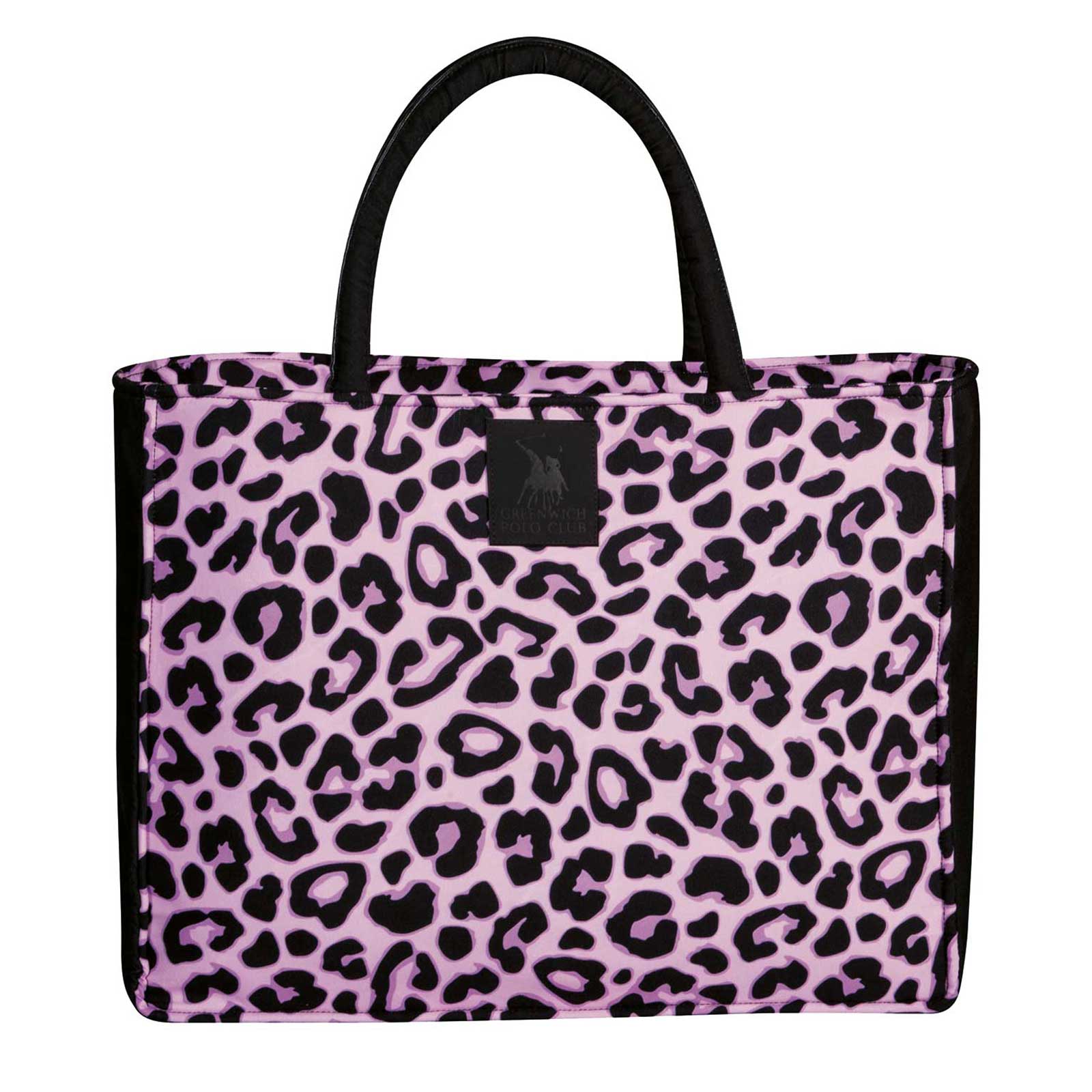 Τσάντα Θαλάσσης Polyester 46x36εκ. Essential 4037 Μαύρη-Ροζ Greenwich Polo Club (Ύφασμα: Polyester, Χρώμα: Ροζ) - Greenwich Polo Club - 268463604037