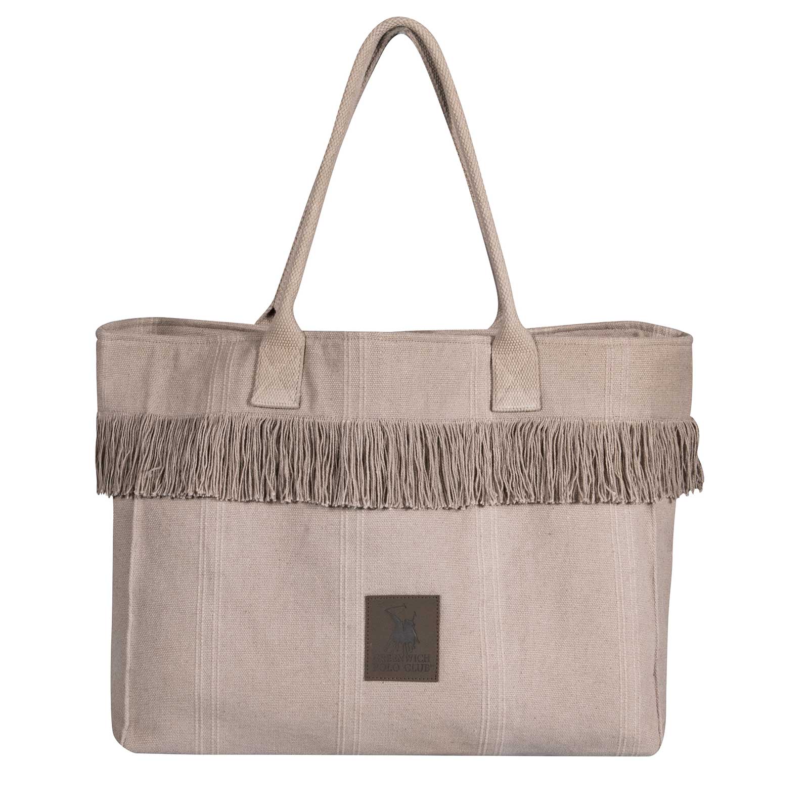 Greenwich Polo Club Τσάντα Θαλάσσης Polyester 46x36εκ. Essential 4084 Taupe Greenwich Polo Club (Ύφασμα: Βαμβάκι 100%, Χρώμα: Taupe) - Greenwich Polo Club - 268463604084