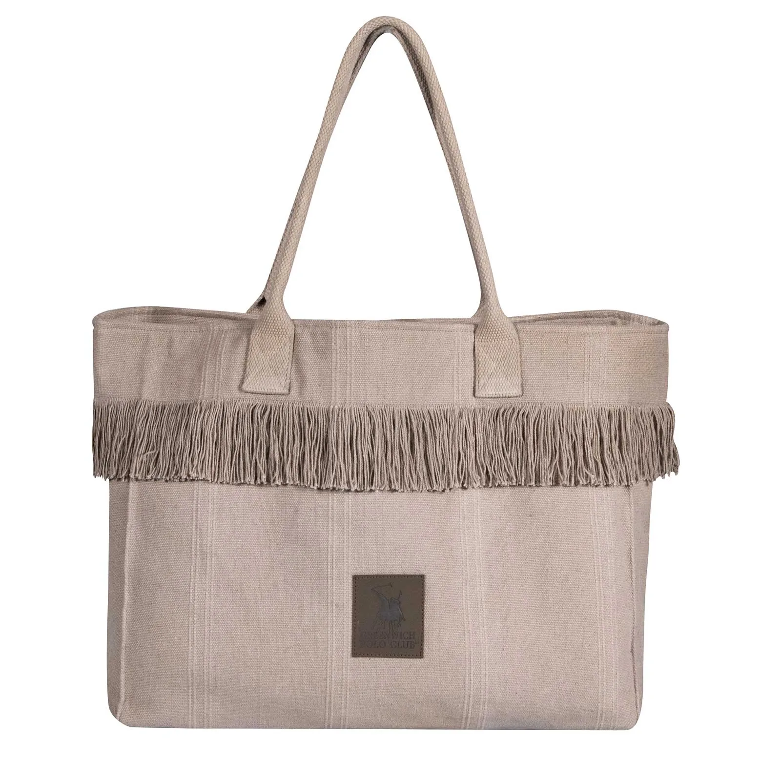 Greenwich Polo Club Τσάντα Θαλάσσης Polyester 46x36εκ. Essential 4084 Taupe Greenwich Polo Club (Ύφασμα: Βαμβάκι 100%, Χρώμα: Taupe) - Greenwich Polo Club - 268463604084