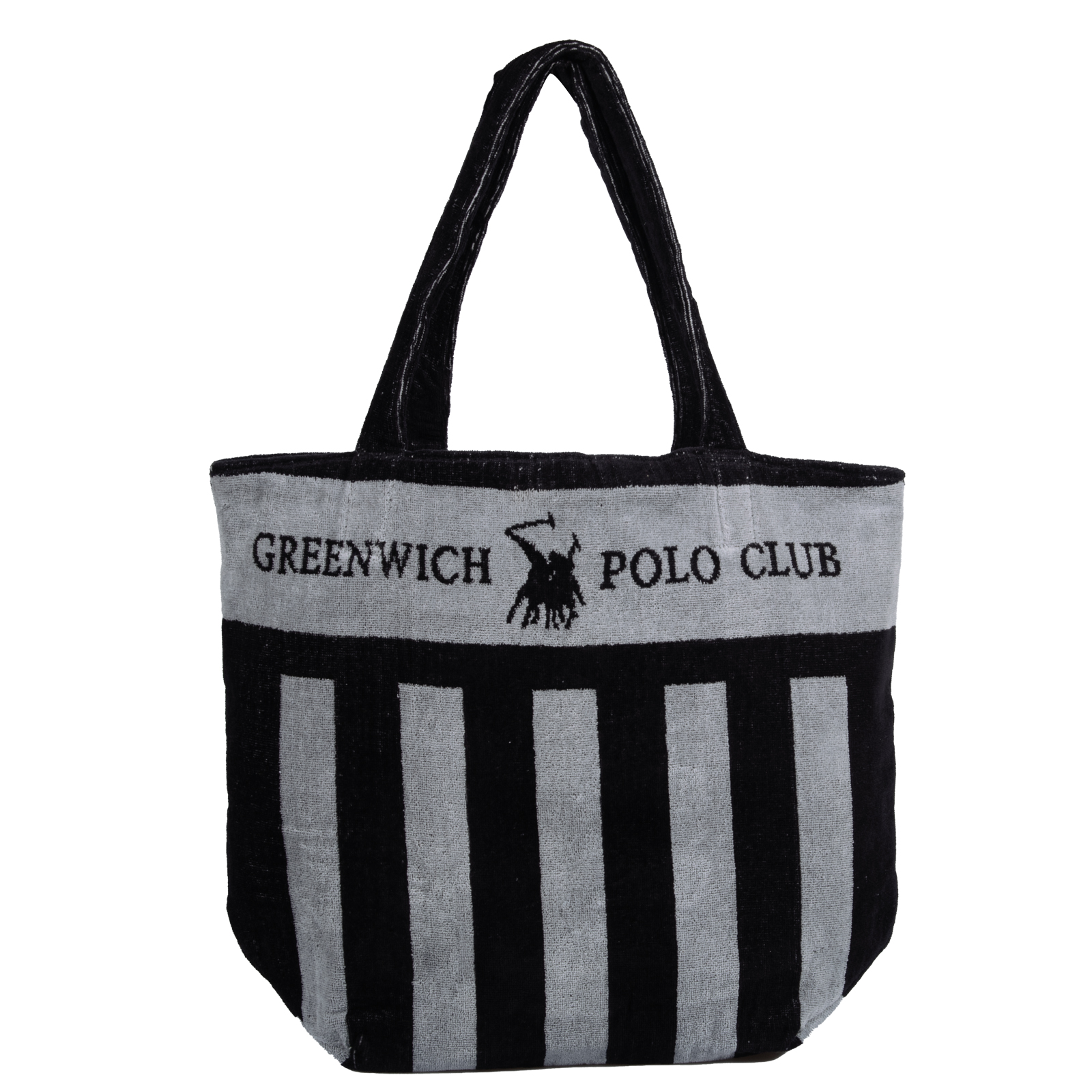 Τσάντα Θαλάσσης Βαμβακερή 55x40εκ. Essential 5234 Grey Greenwich Polo Club (Ύφασμα: Βαμβάκι 100%, Χρώμα: Γκρι) - Greenwich Polo Club - 268554005234