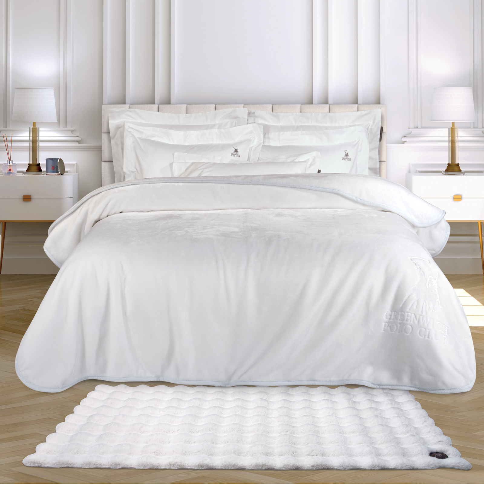 Χαλί Γούνινο Faux Fur 75x140εκ. Τρισδιάστατη Υφή Essent