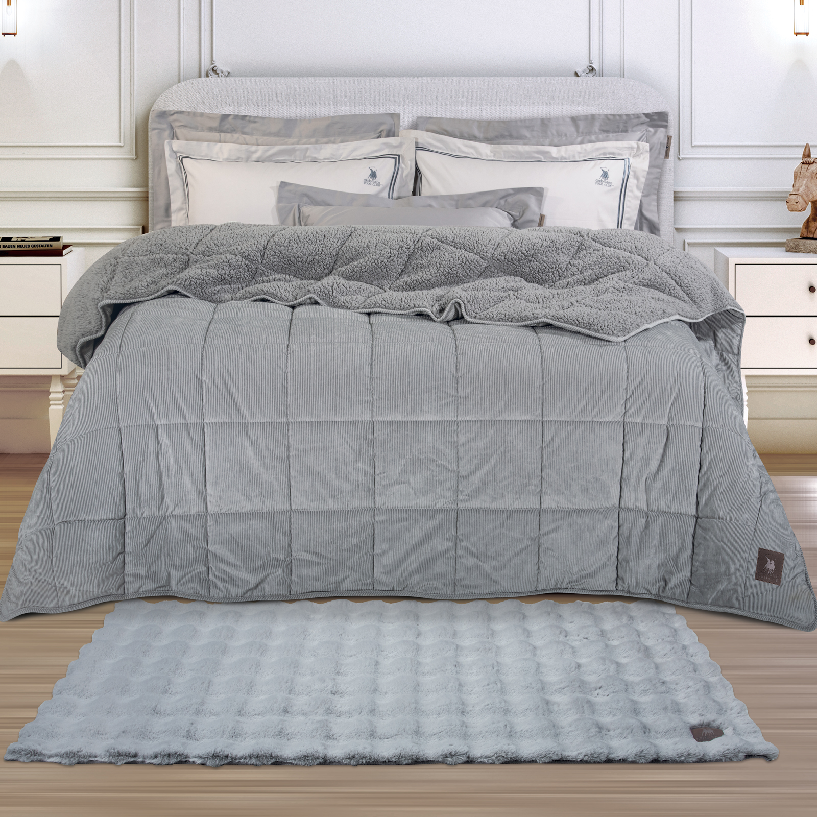 Χαλί Γούνινο Faux Fur 75x200εκ. Τρισδιάστατη Υφή Essent