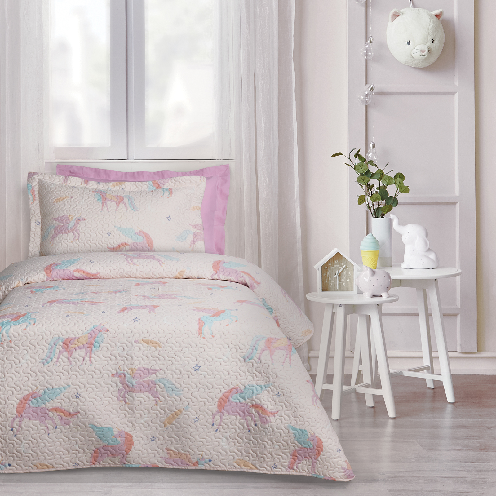Κουβερλί Microfiber Μονό 160x240εκ. Kid Line 4981 Pink Das Kids (Ύφασμα: Microfiber, Χρώμα: Ροζ) - DAS KIDS - 402009104981
