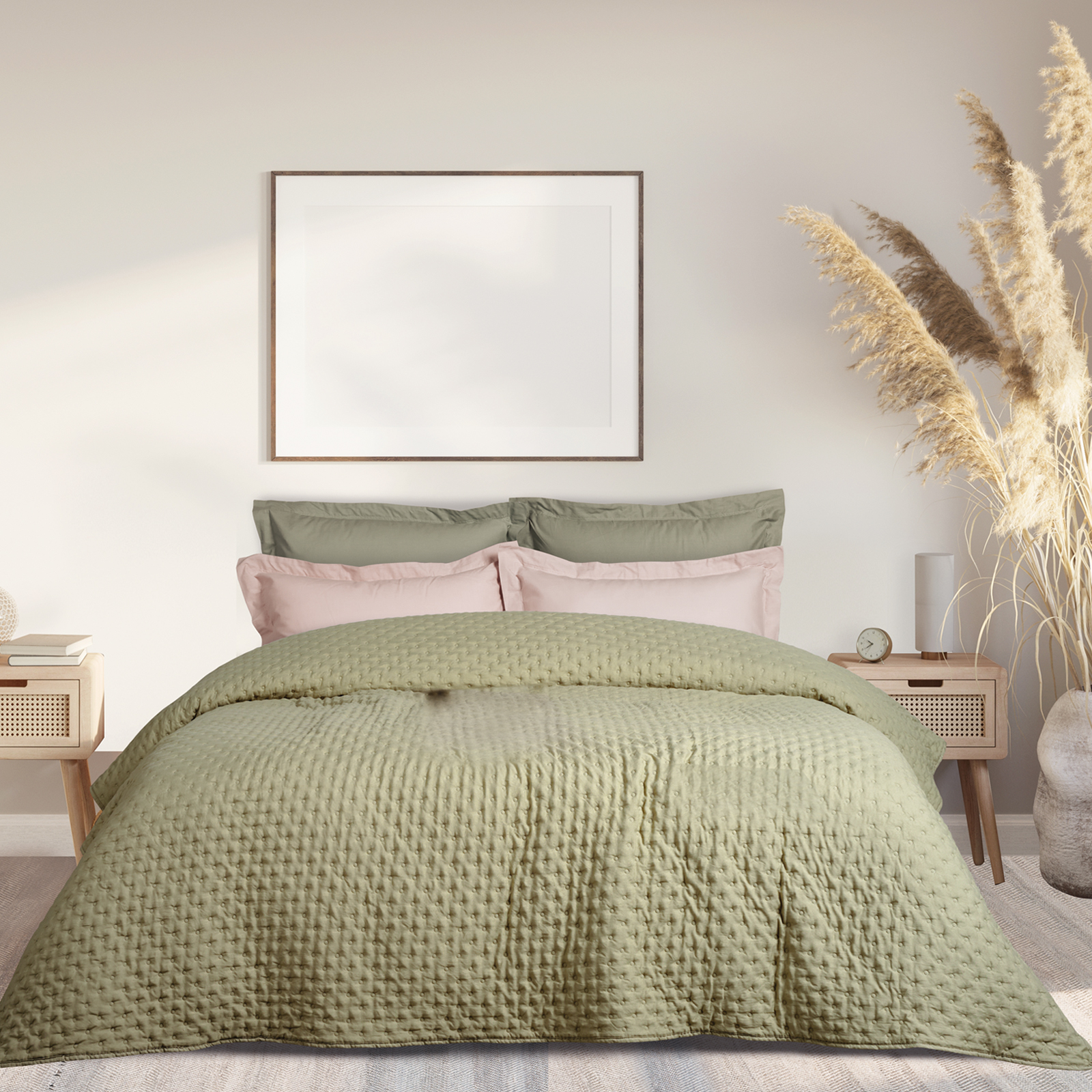 Κουβερλί Microfiber Μονό 160x240εκ. Happy 9629 Λαδί Das