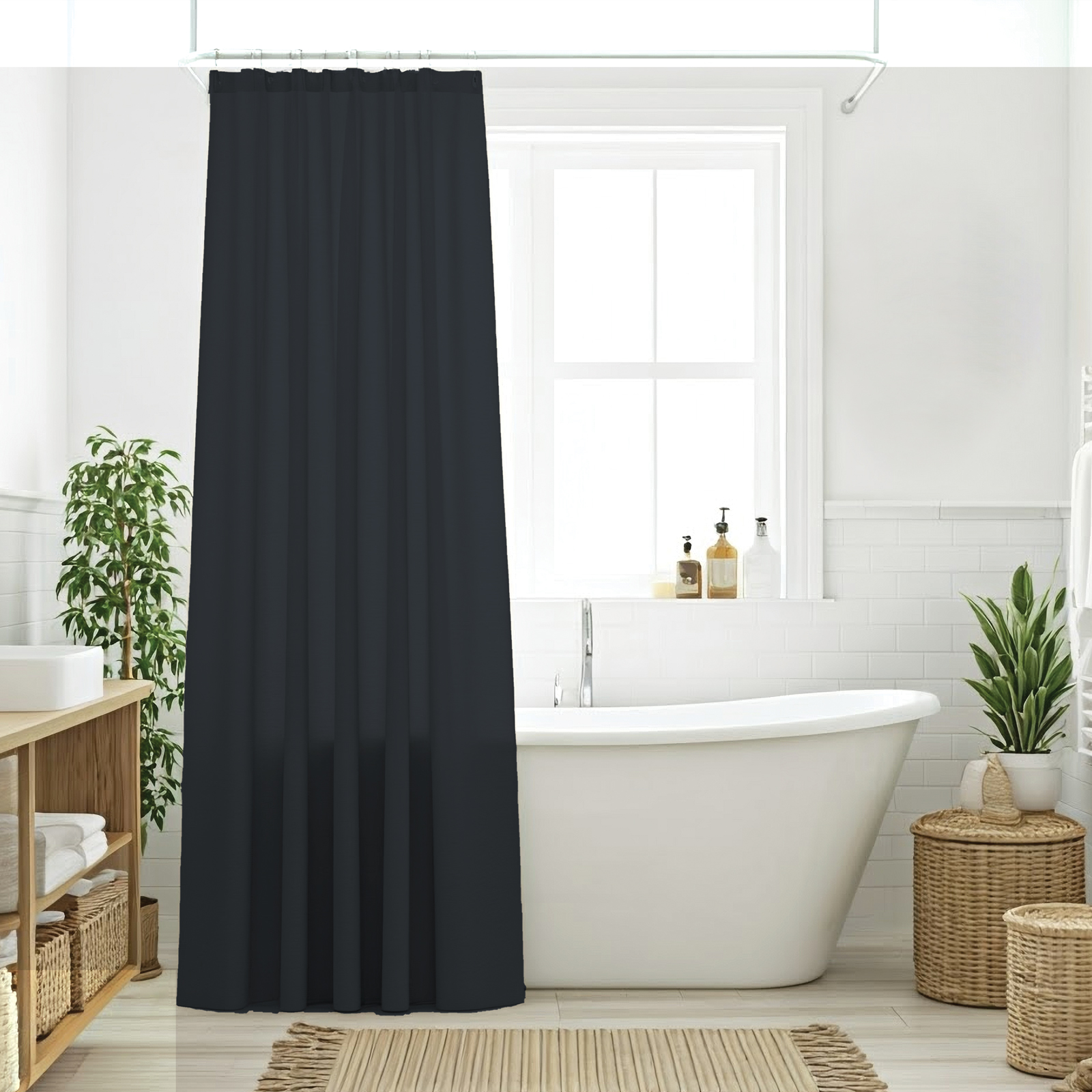 Κουρτίνα Μπάνιου Αδιάβροχη Polyester 200x180εκ. Curtain