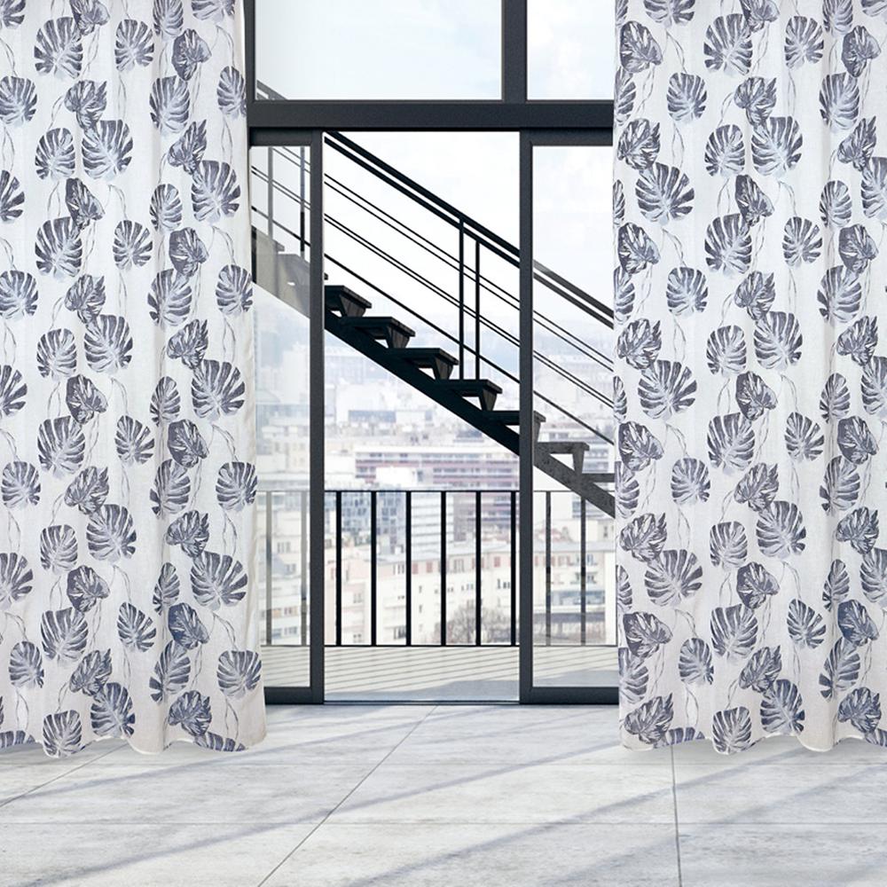 Das Home Κουρτίνα Με Τρούκς Polyester 140x260εκ. Curtain Line 2177 Das Home (Ύφασμα: Polyester, Χρώμα: Γκρι) - Das Home - 420142602177