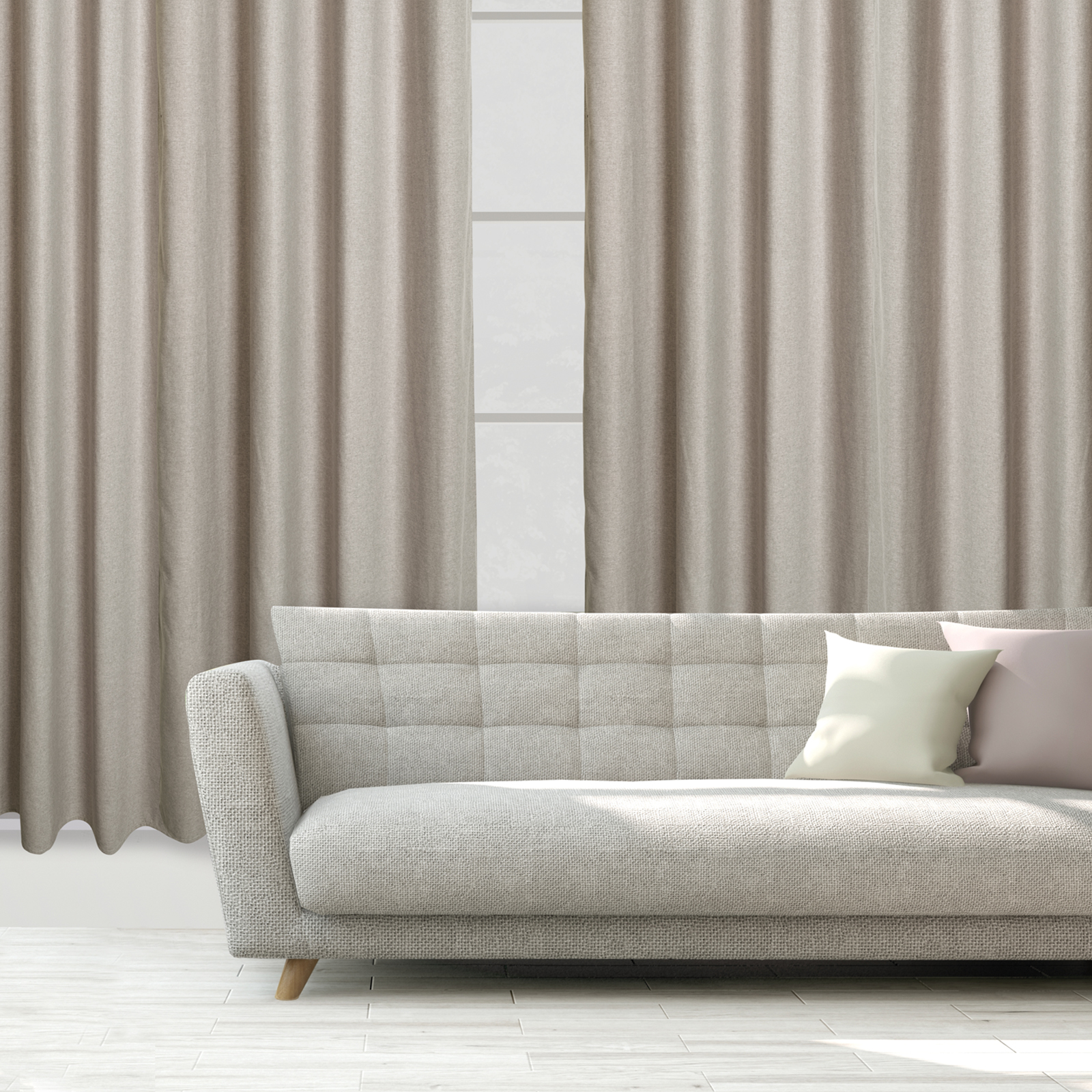 Das Home Κουρτίνα Μέτριας Σκίασης Με Τρουκς Polyester 140x270εκ. Curtain Line 2258 Σπαγγί Das Home (Ύφασμα: Polyester, Χρώμα: Σπαγγί) - Das Home - 420142702258
