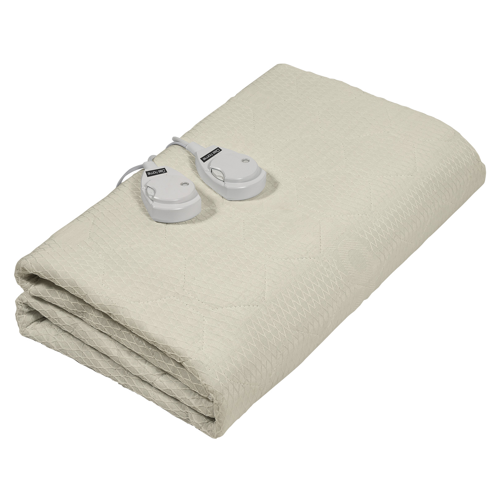 Das Home Ηλεκτρική Κουβέρτα Βαμβάκι-Polyester Υπέρδιπλη 170x155εκ. Comfort Εκρού 0488 Das Home (Ύφασμα: Βαμβάκι 100%, Χρώμα: Εκρού ) - Das Home - 420599170488