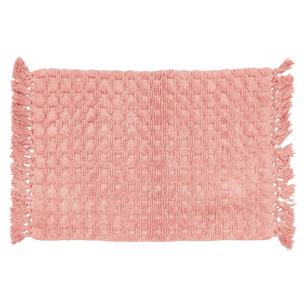 Ταπέτο Μπάνιου Βαμβακερό 50x80εκ. Bathmats 0563 Das Home (Ύφασμα: Βαμβάκι 100%, Χρώμα: Σομόν) - Das Home - 420750800563