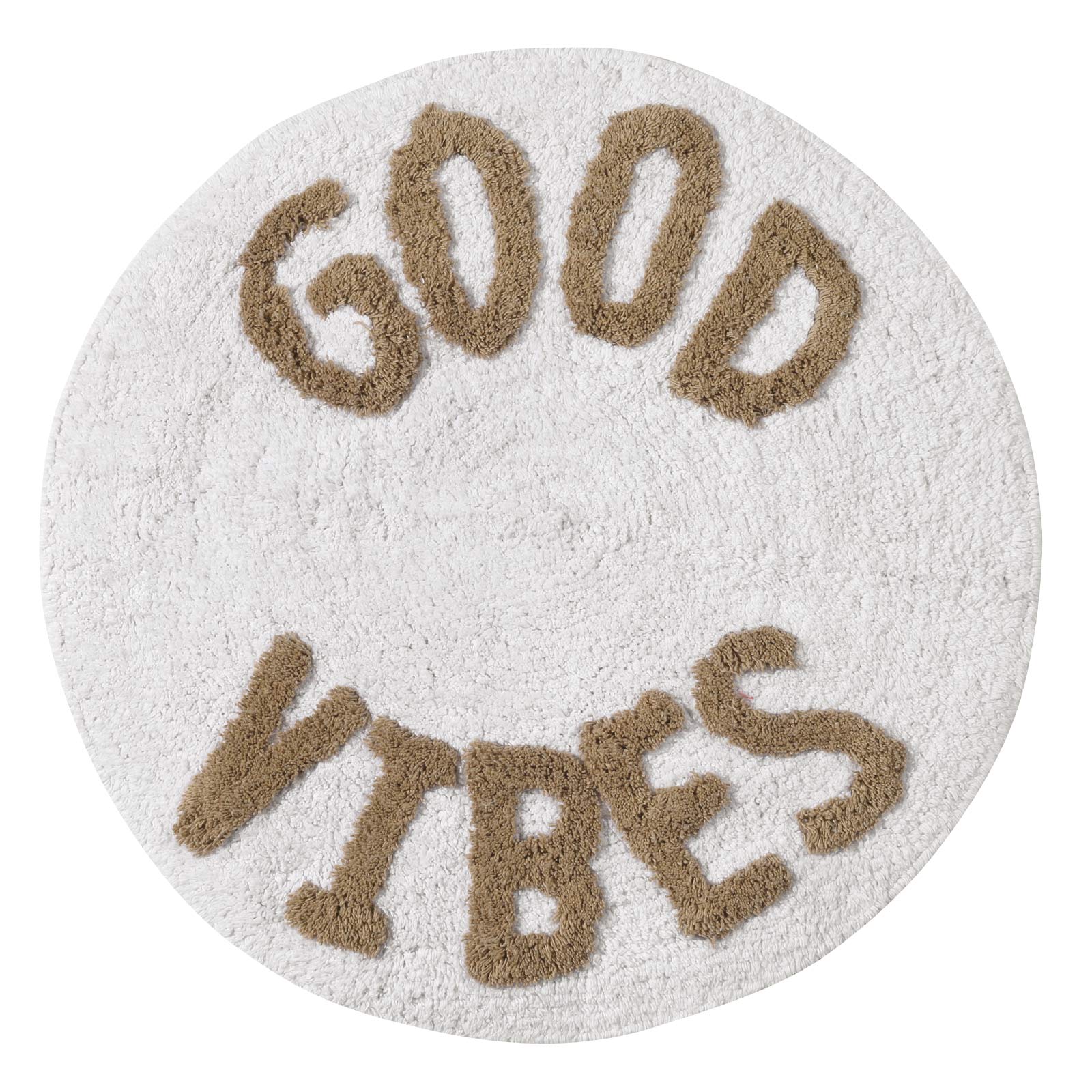 Ταπέτο Μπάνιου Βαμβακερό Φ60εκ. Bathmats 0679 Εκρού-Μπεζ Das Home (Ύφασμα: Βαμβάκι 100%, Χρώμα: Εκρού ) - Das Home - 420760900679