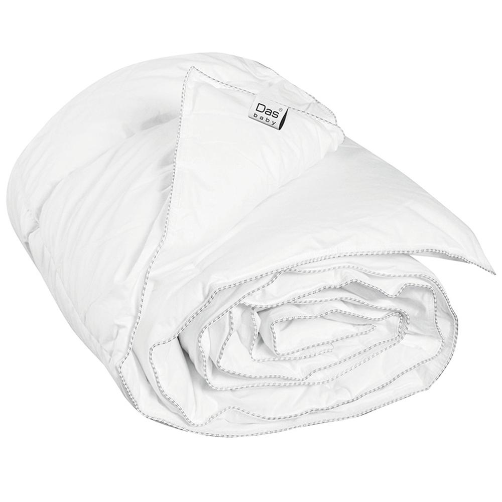 Das Baby Πάπλωμα Microfiber Κούνιας 110x150εκ. Relax 6060 Das Baby (Ύφασμα: Βαμβάκι 100%, Χρώμα: Λευκό, Μέγεθος: Κούνιας) - Das Baby - 421911106060