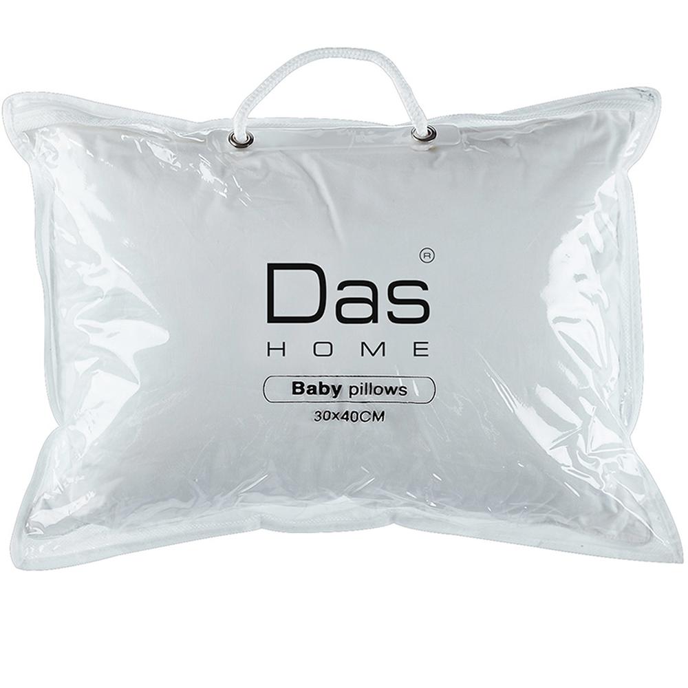 Das Baby Μαξιλάρι Ύπνου Βαμβακερό 30x40εκ. Relax 1060 Das Baby (Ύφασμα: Βαμβάκι 100%, Χρώμα: Λευκό) - Das Baby - 421950701060