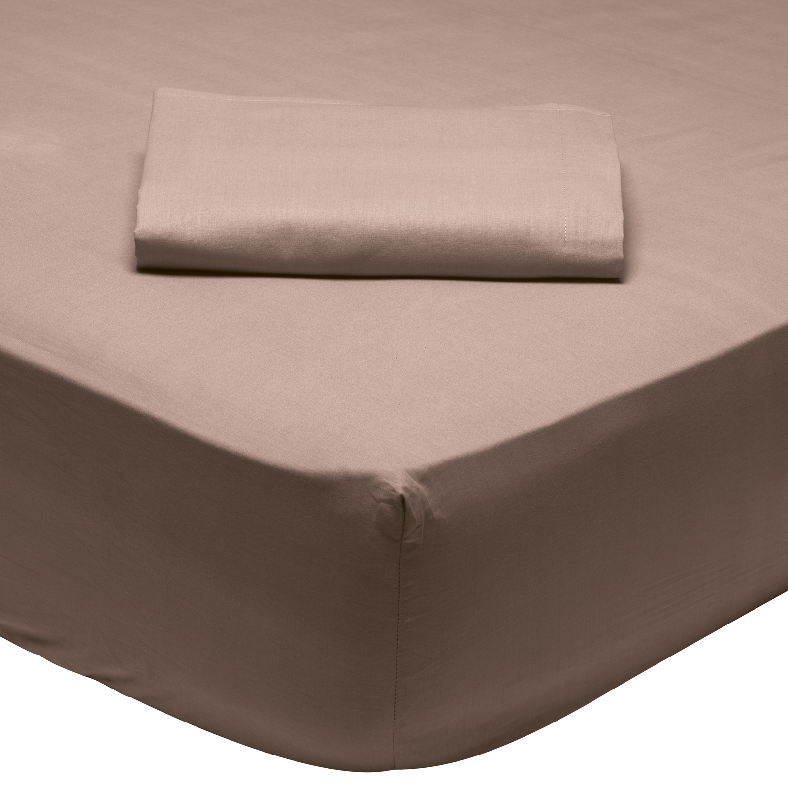 Das Home Σεντόνι Μεμονωμένο Βαμβακερό Υπέρδιπλο Με Λάστιχο 170x200+35εκ. Colours 1003 Das Home (Ύφασμα: Βαμβάκι 100%, Τύπος κατωσέντονου: Με Λάστιχο, Χρώμα: Nude, Μέγεθος: Υπέρδιπλα) - Das Home - 422410021003