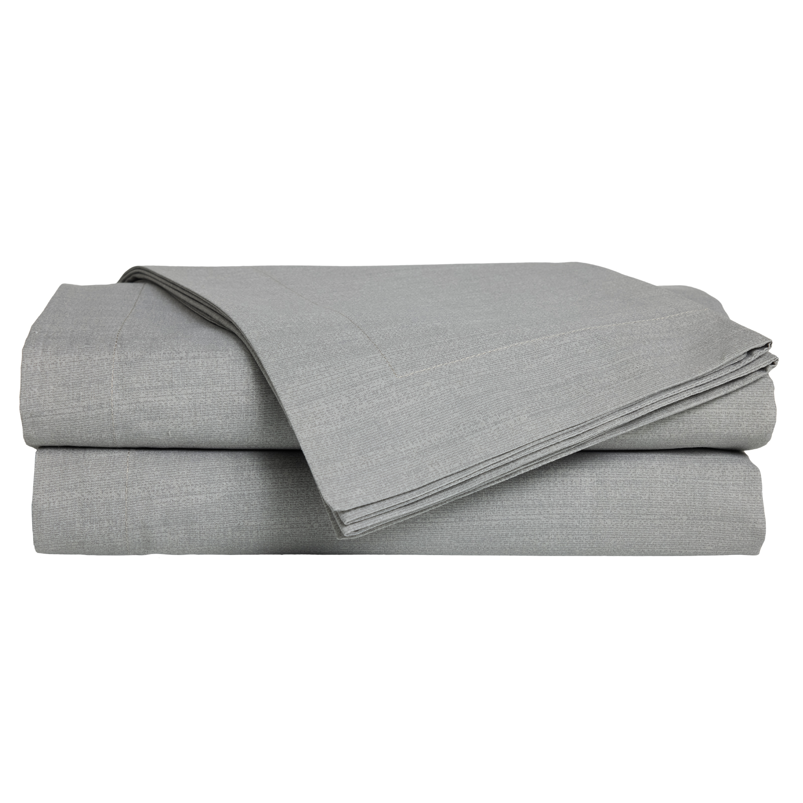 Σεντόνι Μεμονωμένο Polycotton King Με Λάστιχο 180x200+35εκ. Casual 5452 Grey Das Home (Τύπος κατωσέντονου: Με Λάστιχο, Χρώμα: Γκρι, Ύφασμα: 70% Βαμβάκι-30% Polyester, Μέγεθος: King Size) - Das Home - 422410055452