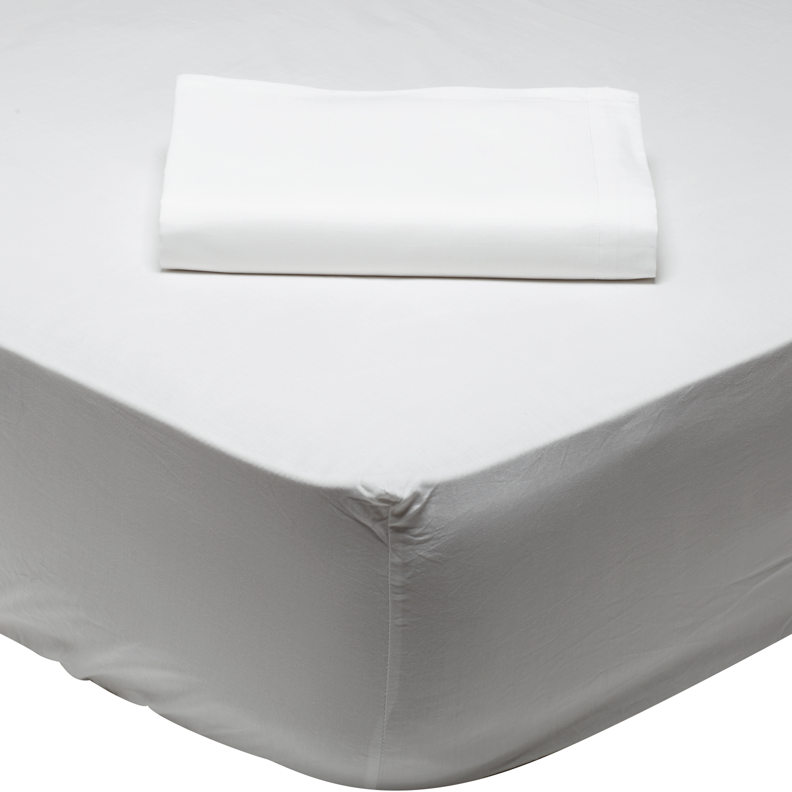 Σεντόνι Μεμονωμένο Βαμβακερό Υπέρδιπλο Με Λάστιχο 160x2