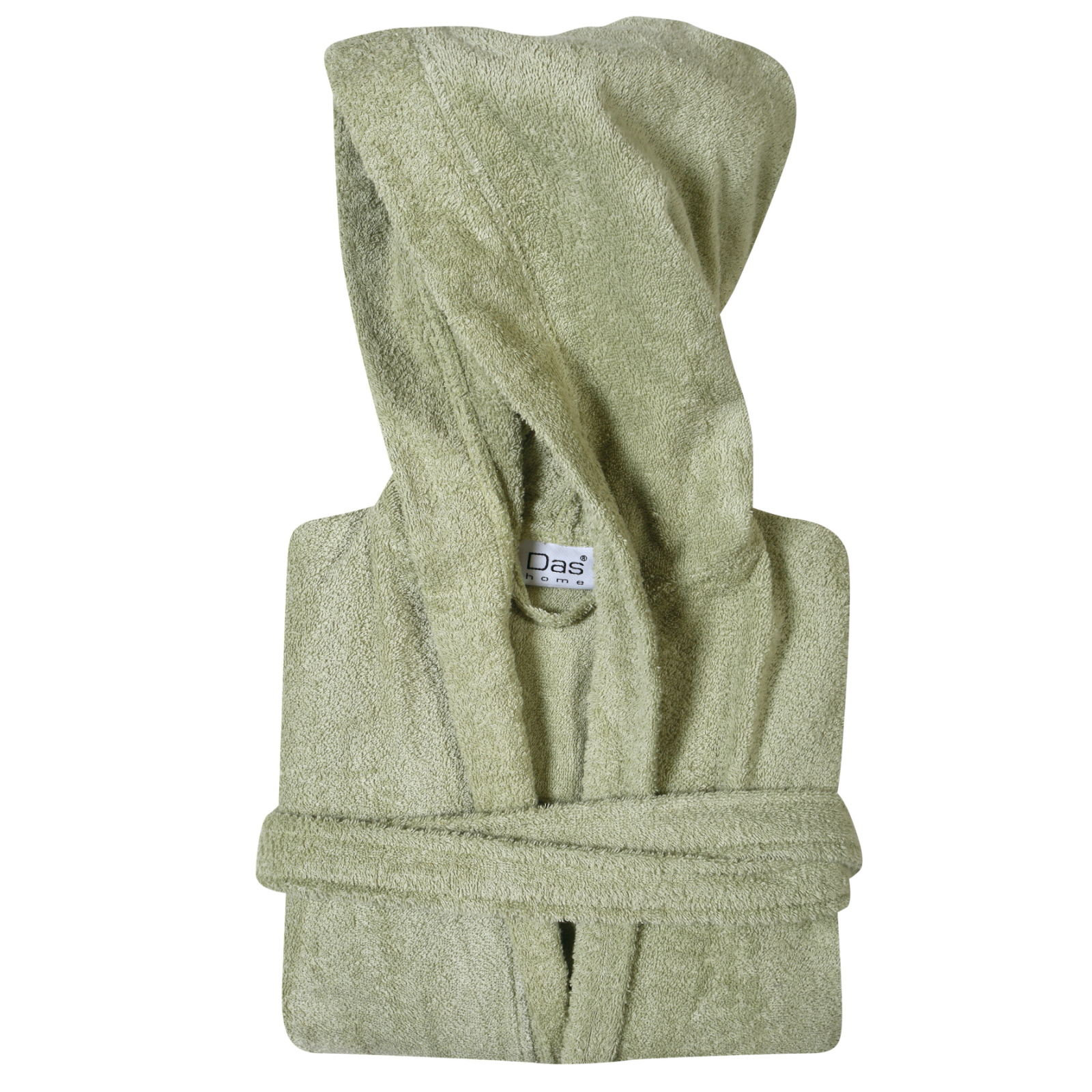 Μπουρνούζι Ενηλίκων Βαμβακερό Extra Large Casual 1449 Das Home (Ύφασμα: Βαμβάκι 100%, Χρώμα: LIME, Μέγεθος: Extra Large) - Das Home - 460180401449