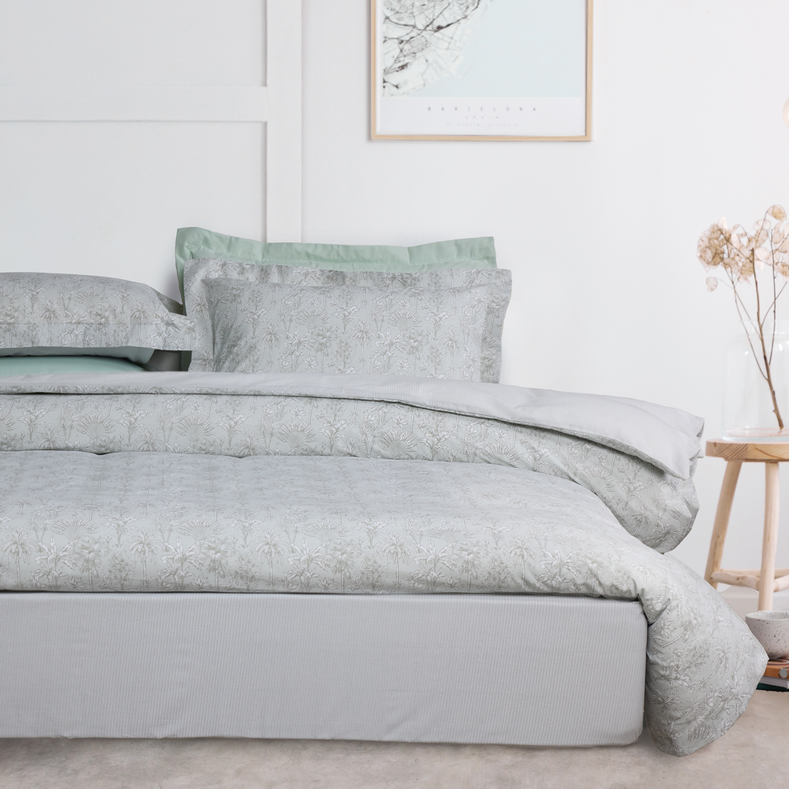 Σετ Σεντόνια Βαμβακερά Μονά 170x260εκ. Happy 9696 Grey Das Home (Ύφασμα: Βαμβάκι 100%, Τύπος κατωσέντονου: Χωρίς Λάστιχο, Χρώμα: Γκρι, Μέγεθος: Μονά) - Das Home - 502108109696