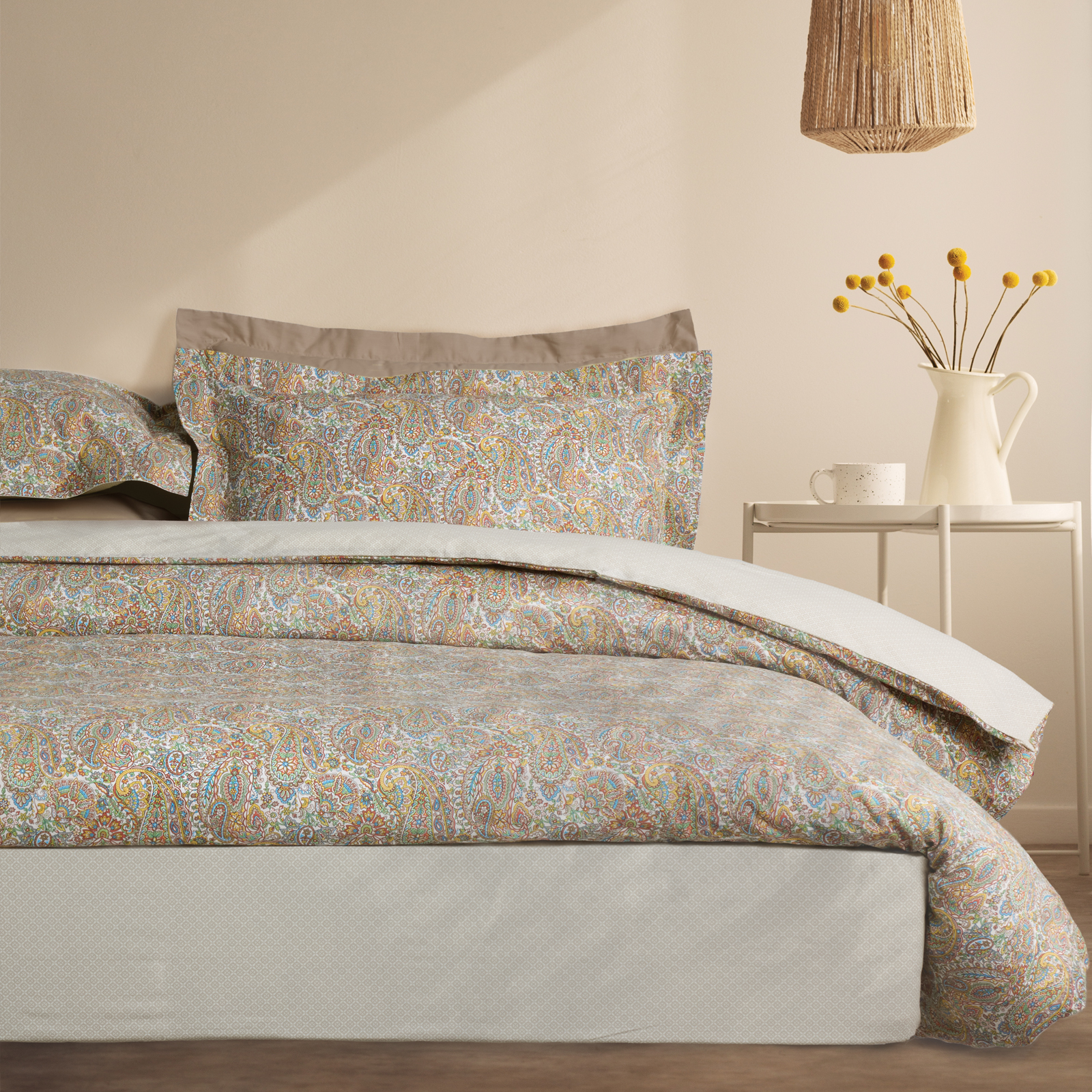 Σετ Σεντόνια Βαμβακερά Μονά 170x260εκ. Happy 9697 Multi Das Home (Ύφασμα: Βαμβάκι 100%, Τύπος κατωσέντονου: Χωρίς Λάστιχο, Μέγεθος: Μονά) - Das Home - 502108109697