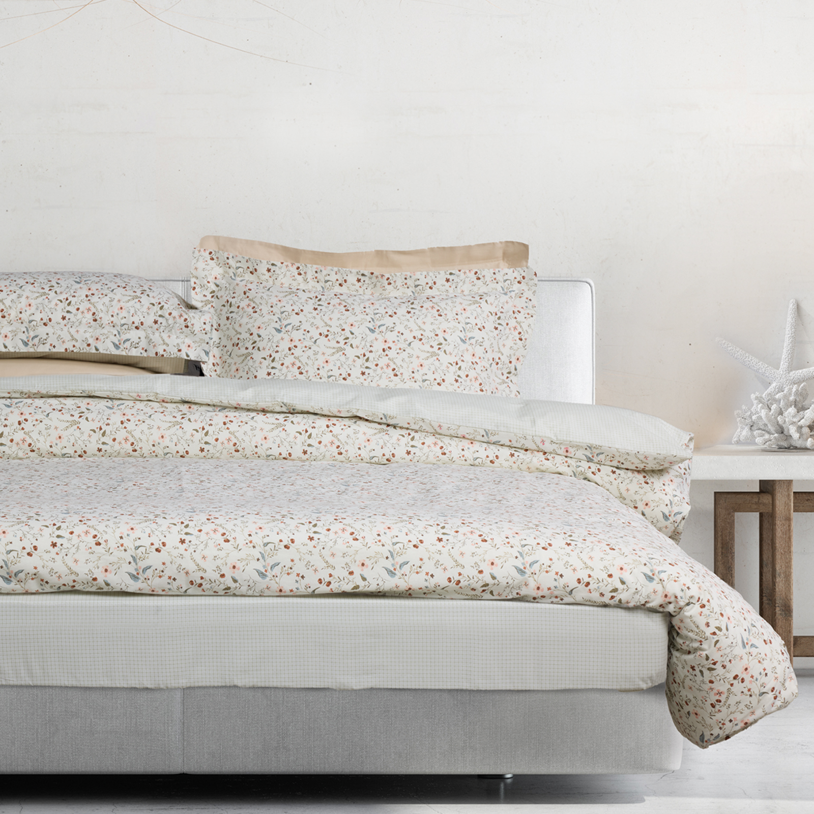 Σετ Σεντόνια Βαμβακερά Μονά 170x260εκ. Happy 9698 Multi Das Home (Ύφασμα: Βαμβάκι 100%, Τύπος κατωσέντονου: Χωρίς Λάστιχο, Μέγεθος: Μονά) - Das Home - 502108109698