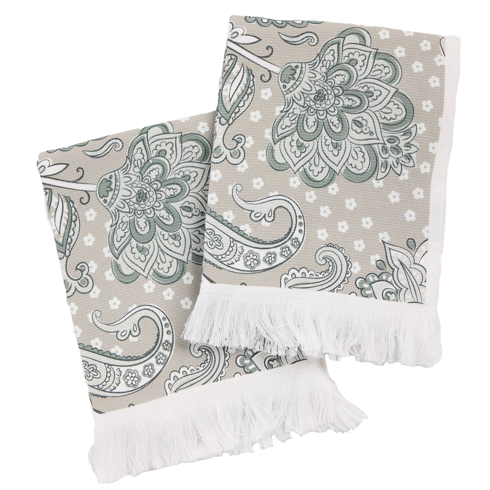 Ποτηρόπανο Σετ 2τμχ Βαμβακερό 30x50εκ. Kitchen 0890 Grey Das Home (Ύφασμα: Βαμβάκι 100%, Χρώμα: Γκρι) - Das Home - 527030500890