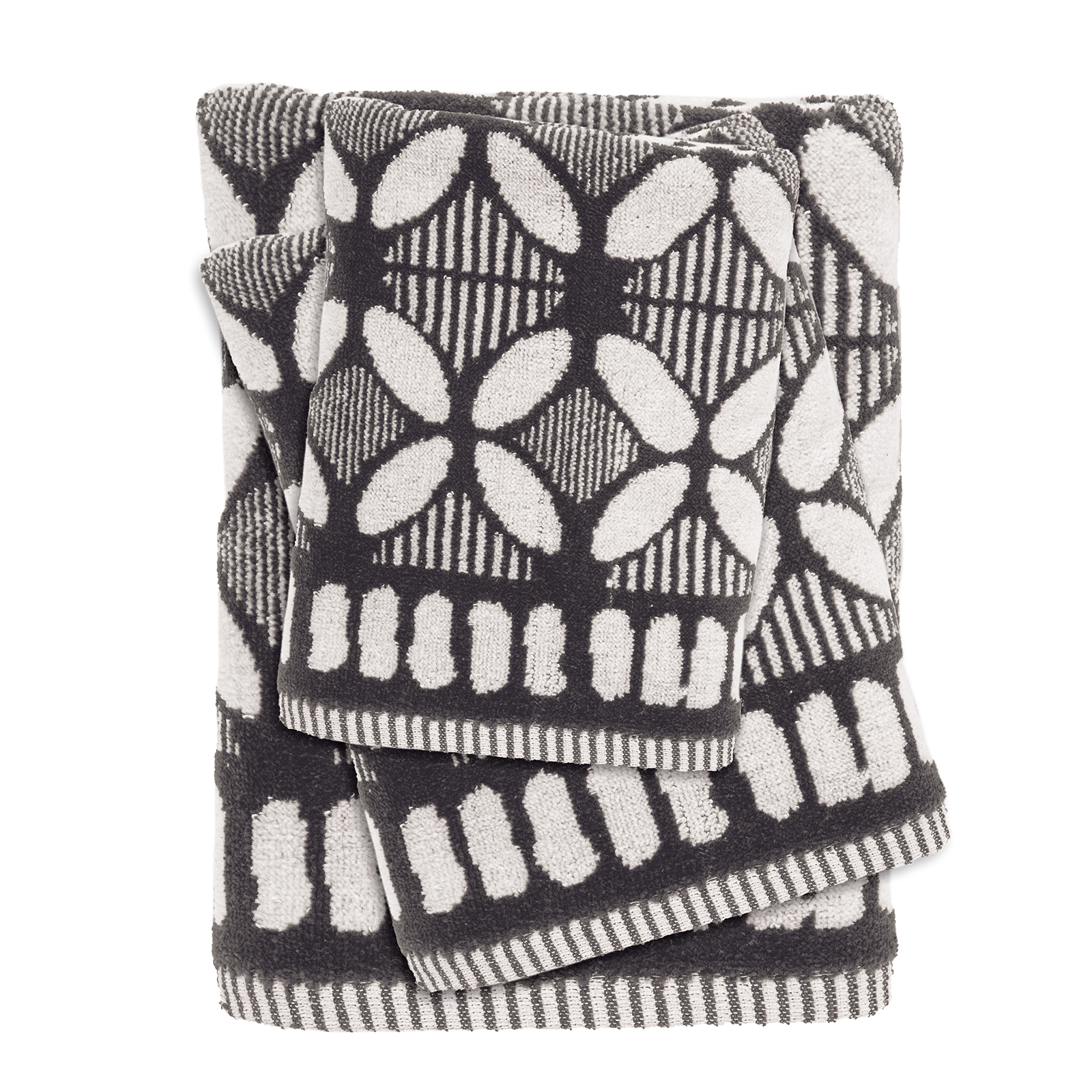 Das Home - ΣΗΜΑΝΤΙΚΟ: Σε περίπτωση διαφοράς τιμής από το κατάστημα ισχύει παντα και μόνο η τιμή του καταστήματος Σετ Πετσέτες 3τμχ Βαμβακερές Daily 0797 Grey Das Home (