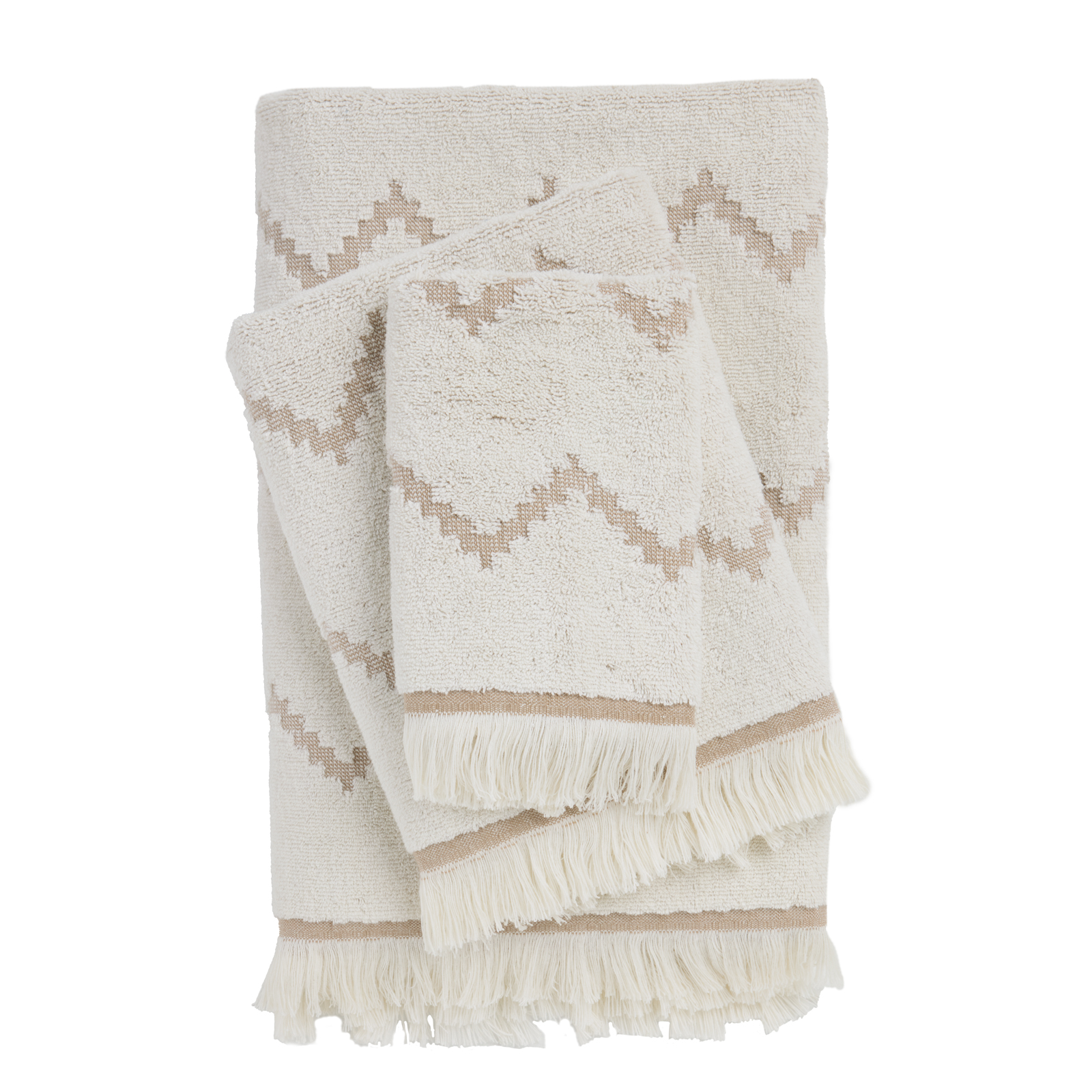 Σετ Πετσέτες 3τμχ Βαμβακερές Best 0872 Beige Das Home (Ύφασμα: Βαμβάκι 100%, Χρώμα: Μπεζ, Μέγεθος: Σετ) - Das Home - 530708000872