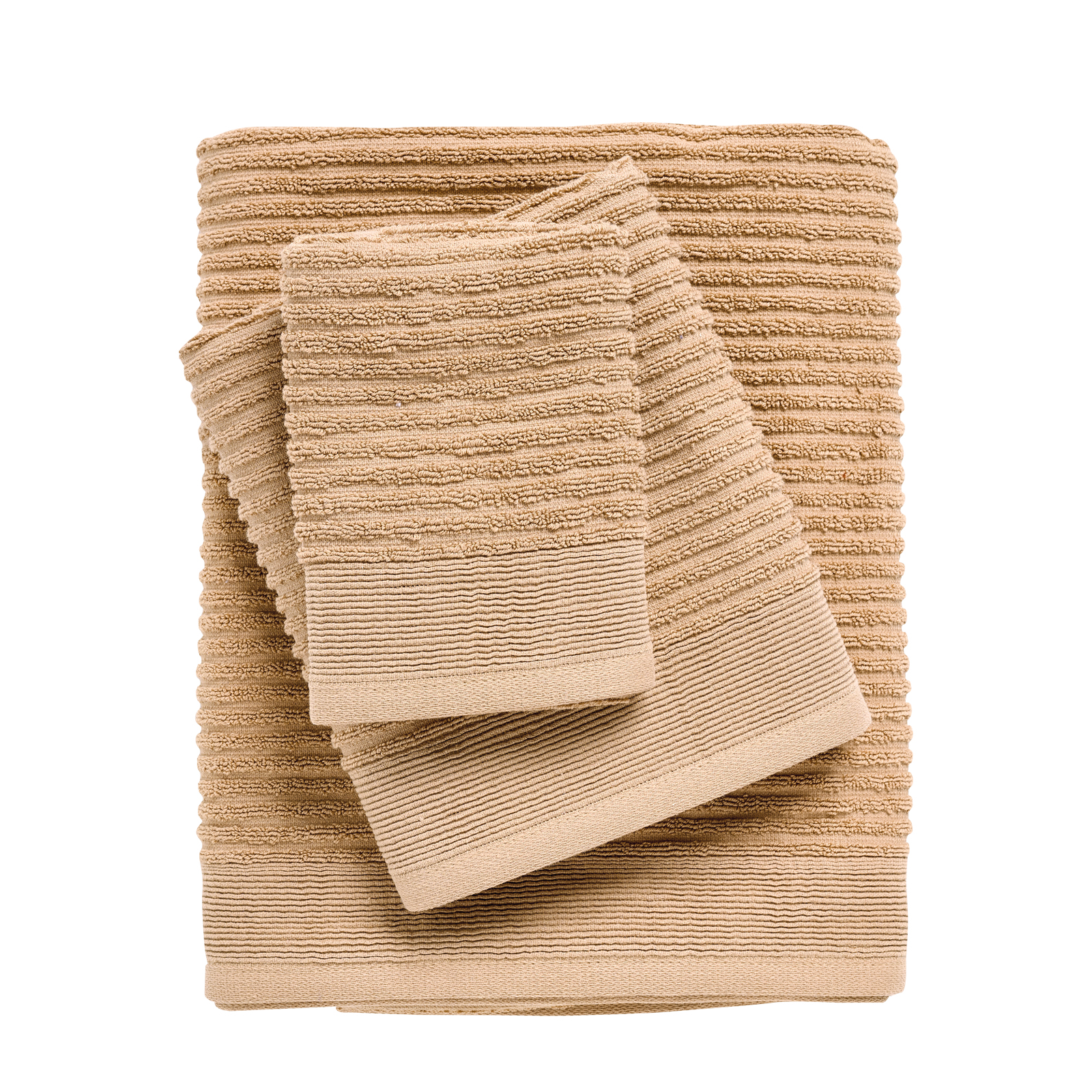 Das Home - ΣΗΜΑΝΤΙΚΟ: Σε περίπτωση διαφοράς τιμής από το κατάστημα ισχύει παντα και μόνο η τιμή του καταστήματος Σετ Πετσέτες 3τμχ Βαμβακερές Daily 0743 Μπεζ Das Home (