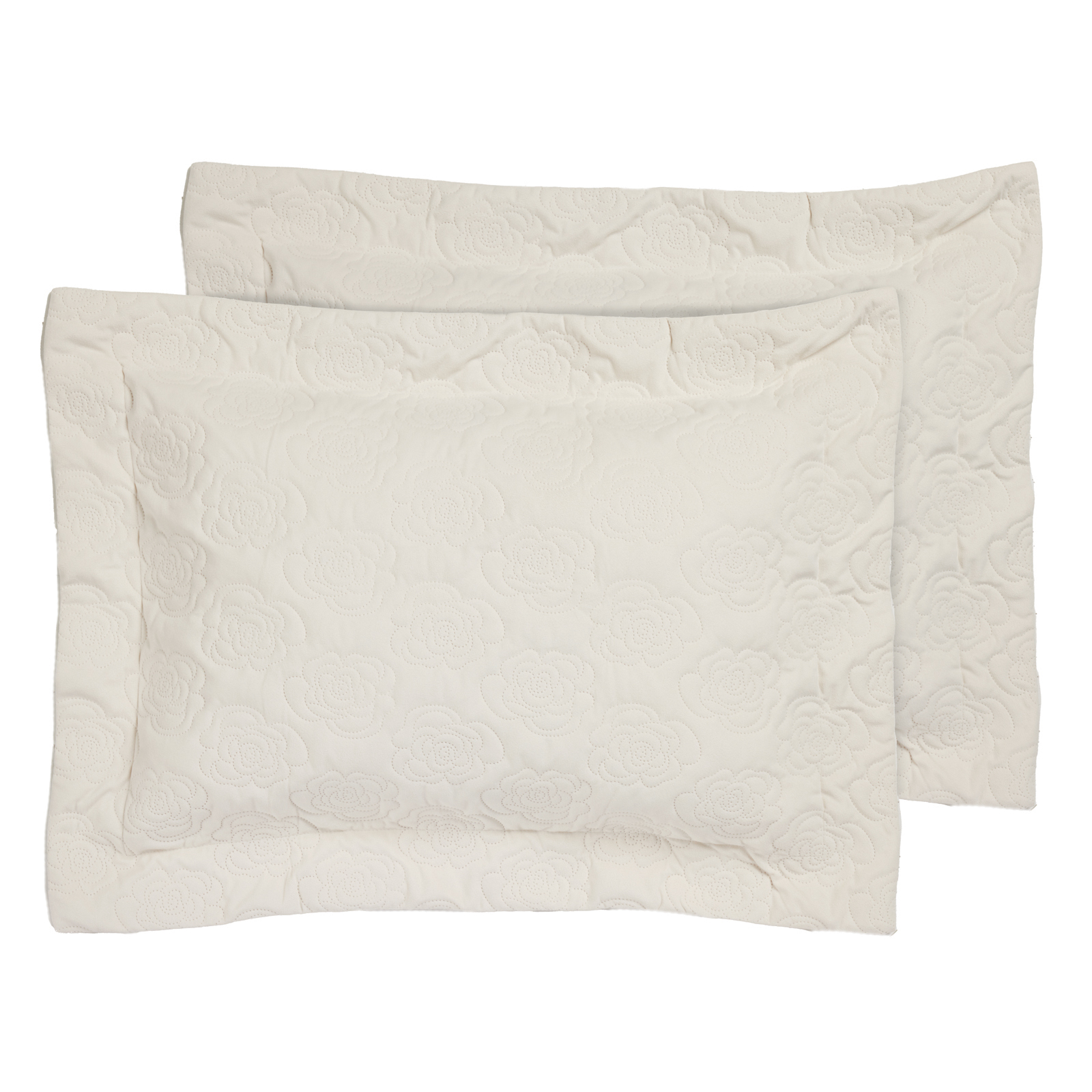 Ζεύγος Μαξιλαροθήκες Microfiber 50x70+8εκ. Happy 0288 W