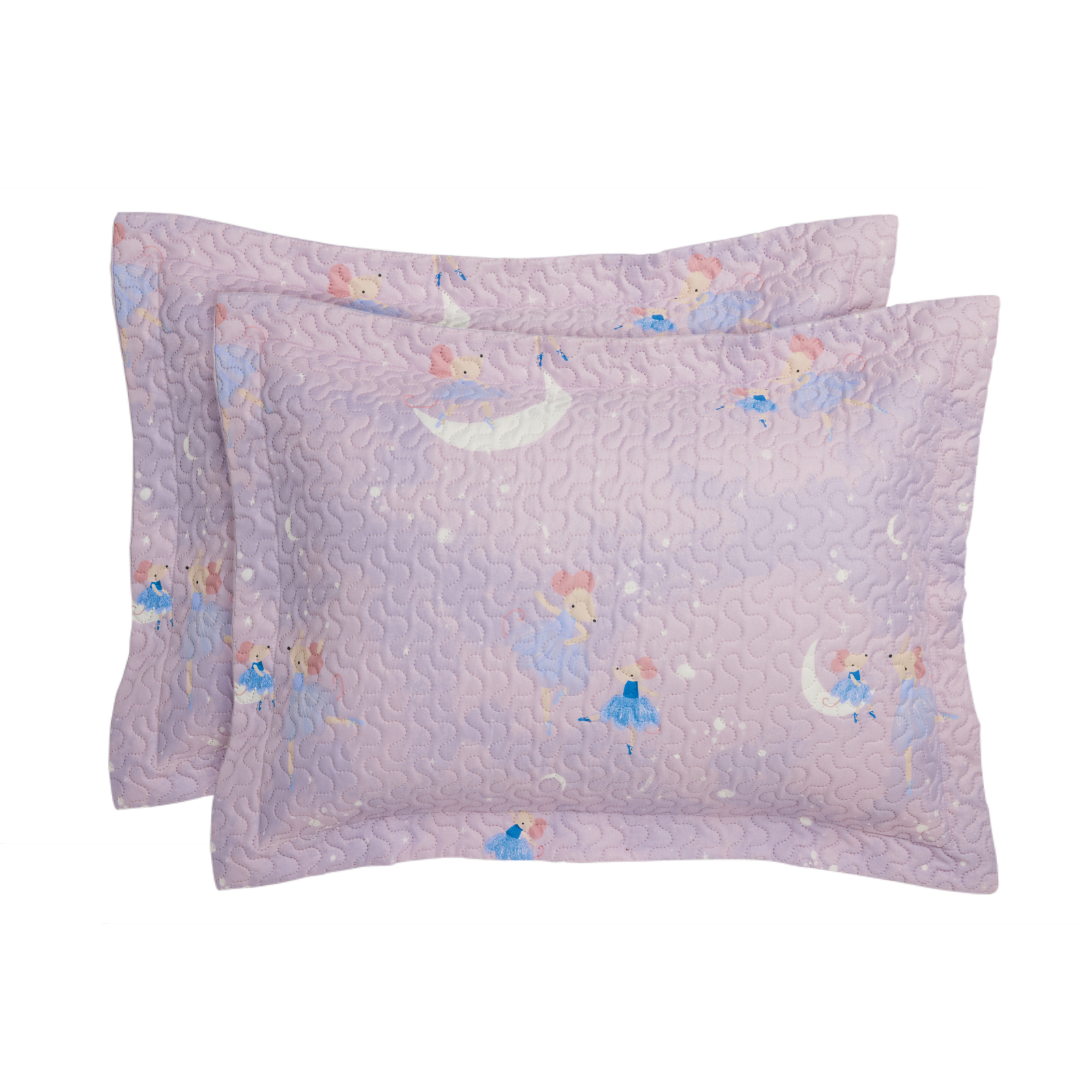 DAS KIDS Ζεύγος Διακοσμητικές Μαξιλαροθήκες Microfiber 50x70+5εκ. Kids 4980 Lilac Das Home (Ύφασμα: Microfiber, Χρώμα: Λιλά) - DAS KIDS - 533400004980