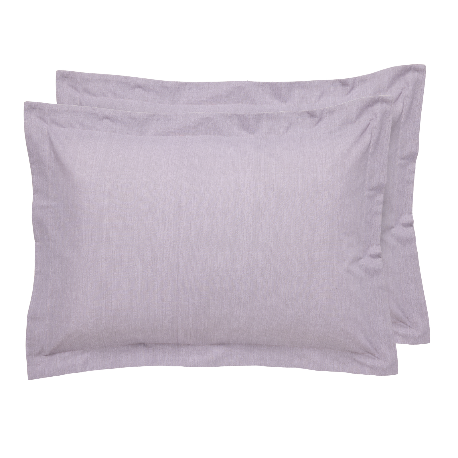 Ζεύγος Μαξιλαροθήκες Polycotton 50x70+5εκ. Oxford Casual 5449 Lilac Das Home (Χρώμα: Λιλά, Ύφασμα: 70% Βαμβάκι-30% Polyester) - Das Home - 533400005449