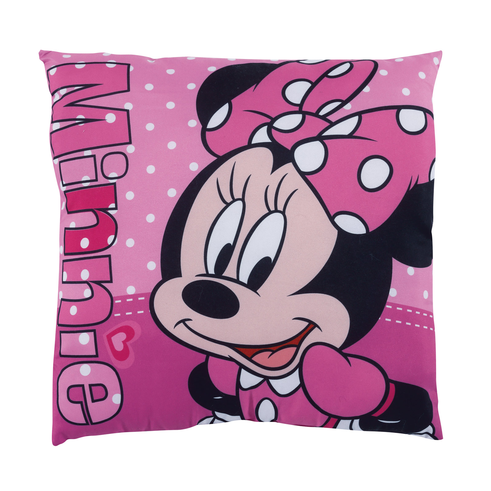 Μαξιλάρι Διακοσμητικό Microfiber 40x40εκ. Minnie 5511 Disney (Ύφασμα: Microfiber, Χρώμα: Ροζ) - Disney - 533404005511