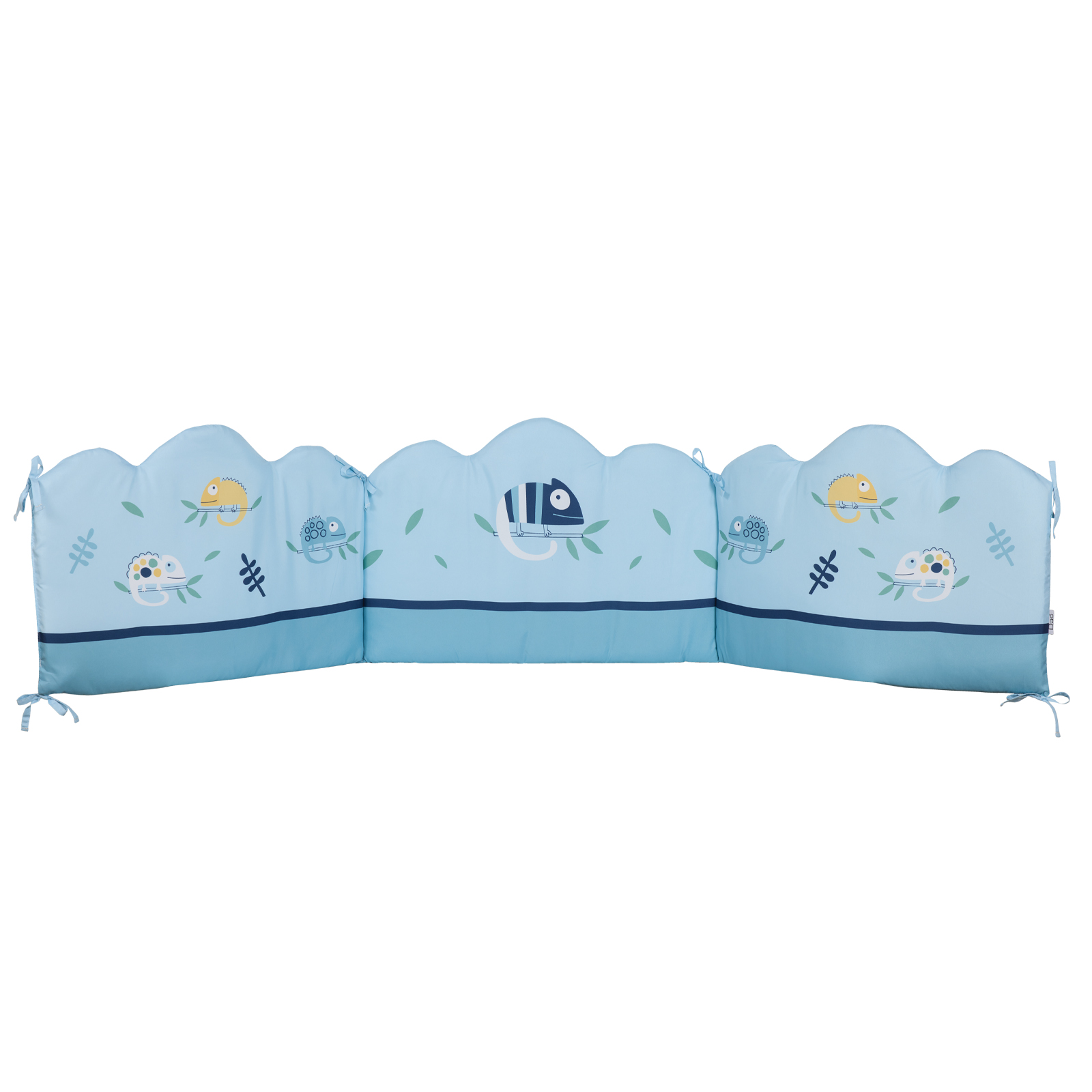 Das Baby Πάντα Κούνιας Microfiber 45x195εκ. Digital Print Fun 4935 Μπλε Das Baby (Ύφασμα: Microfiber, Χρώμα: Μπλε) - Das Baby - 600011104935