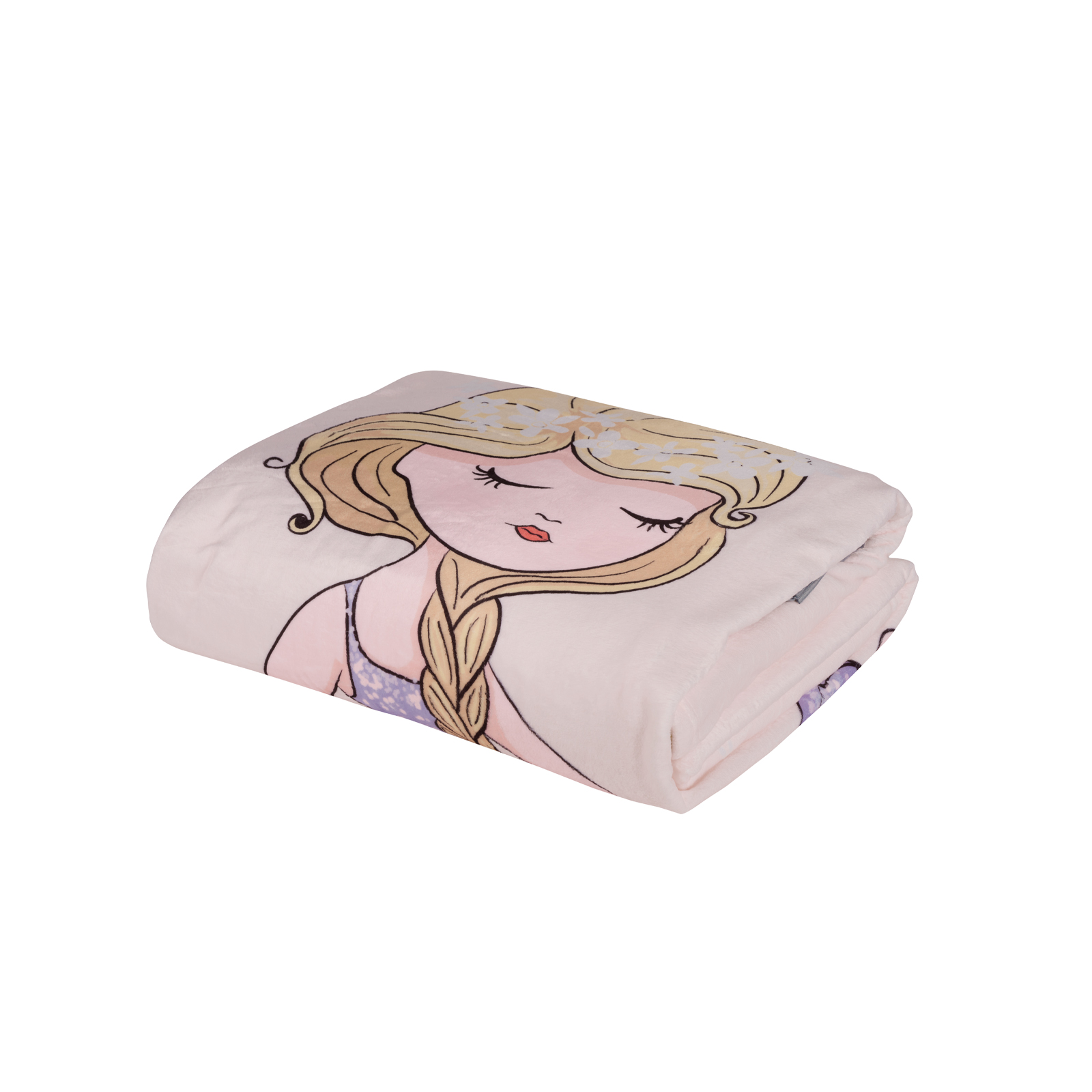 Κουβέρτα Fleece Λίκνου 80x110εκ. Baby Fun 4913 Λιλά-Ροζ Das Baby...