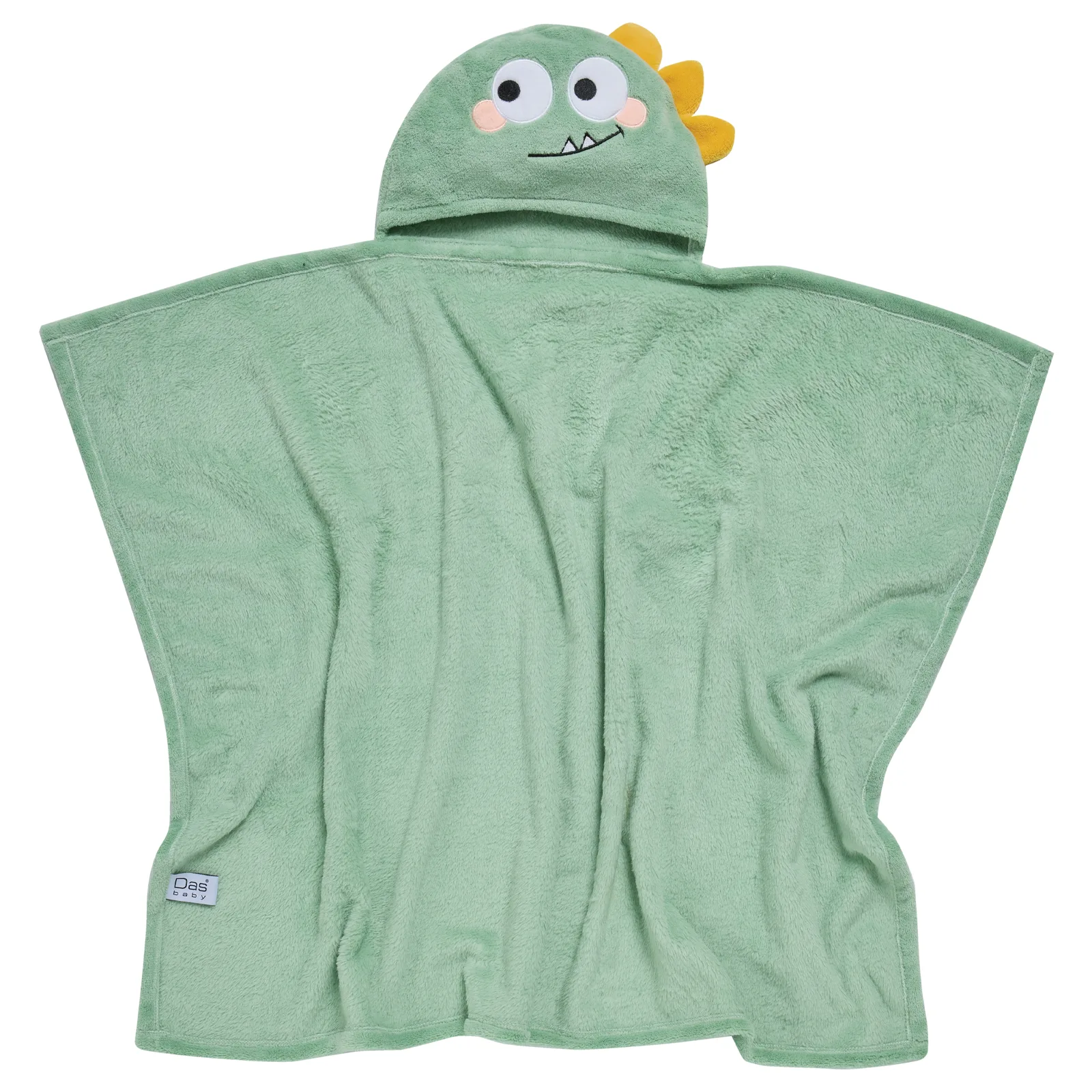Das Baby Κάπα Με Κέντημα Polyester 70x90εκ. Bath 4943 Πράσινη Das Baby (Ύφασμα: Polyester, Χρώμα: Πράσινο , Μέγεθος: Βρεφικό) - Das Baby - 620711004943