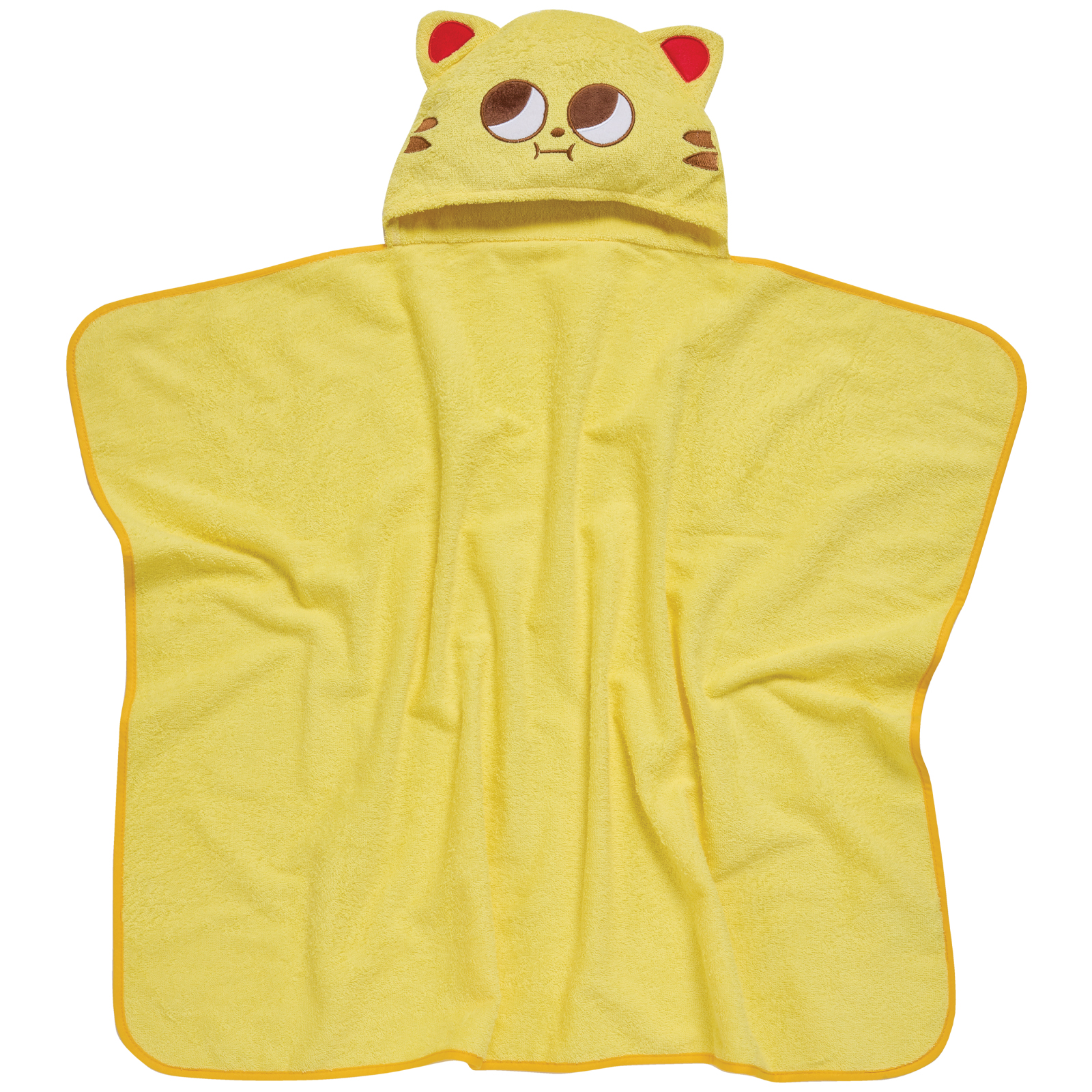 Κάπα Με Κέντημα Βαμβακερή 70x90εκ. Bath 4947 Κίτρινη Das Baby...