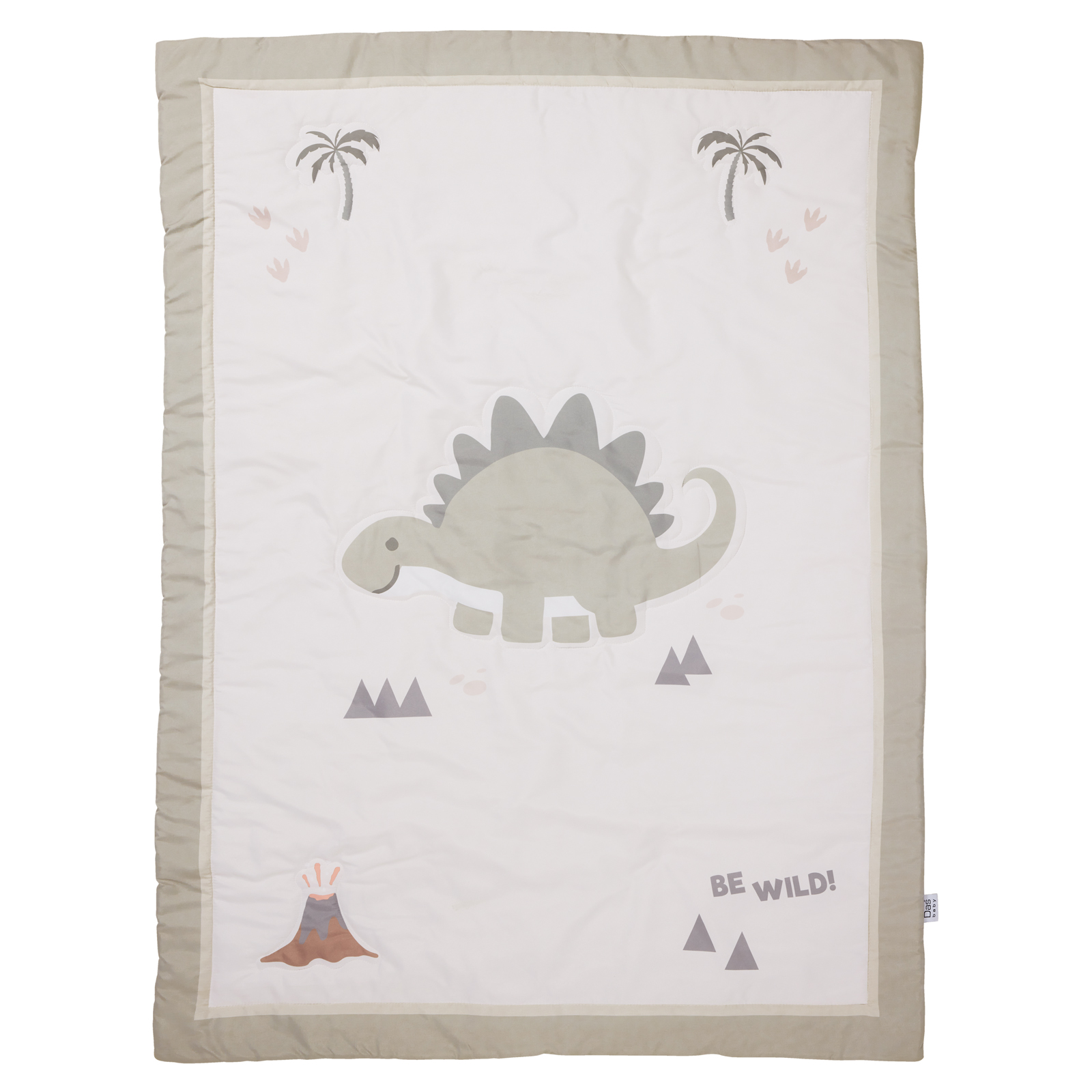 Das Baby Κουβερλί Microfiber Κούνιας 110x150εκ. Fun 4937 Μπεζ-Λαδί Das Baby (Ύφασμα: Microfiber, Χρώμα: Λαδί) - Das Baby - 621011104937