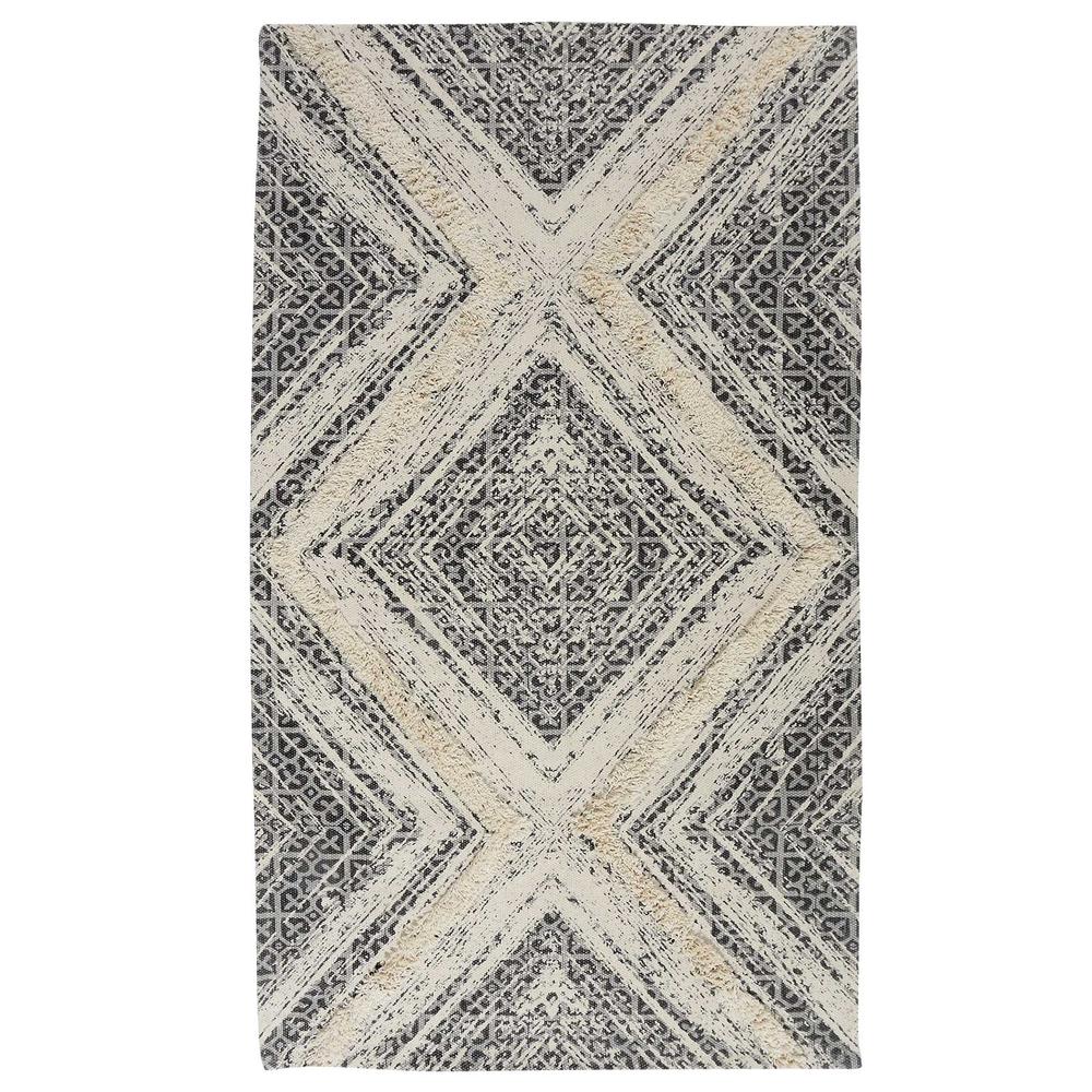 Χαλί Βαμβακερό 140x200εκ. Das Home 7027 (Ύφασμα: Βαμβάκι 100%, Χρώμα: Μαύρο) - Das Home - 799914207027